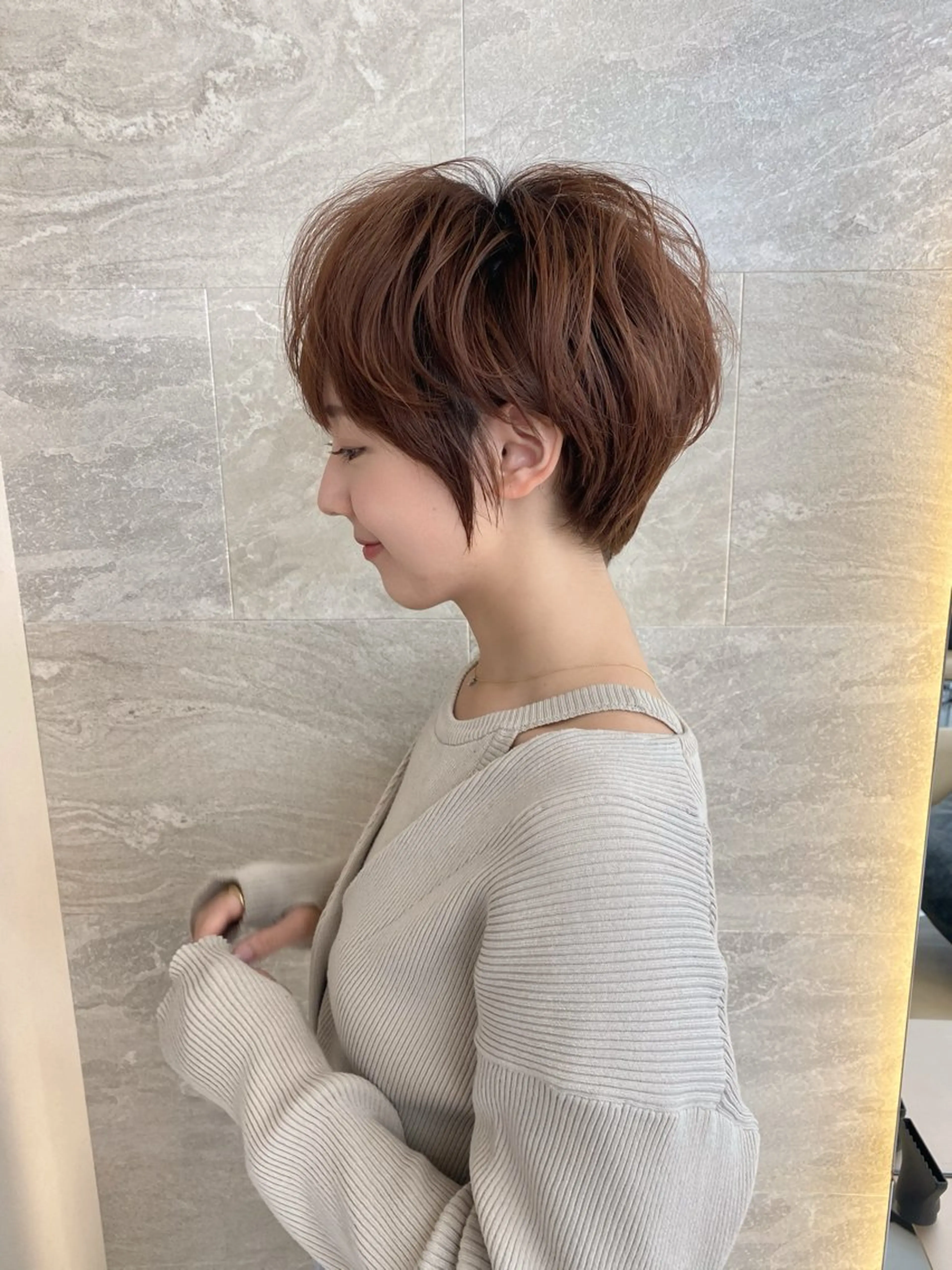 ショート カラー パーマ カット ヘアカラー パーマ トリートメント 美髪❣️縮毛矯正/ 髪質改善✨/山本のヘアスタイル