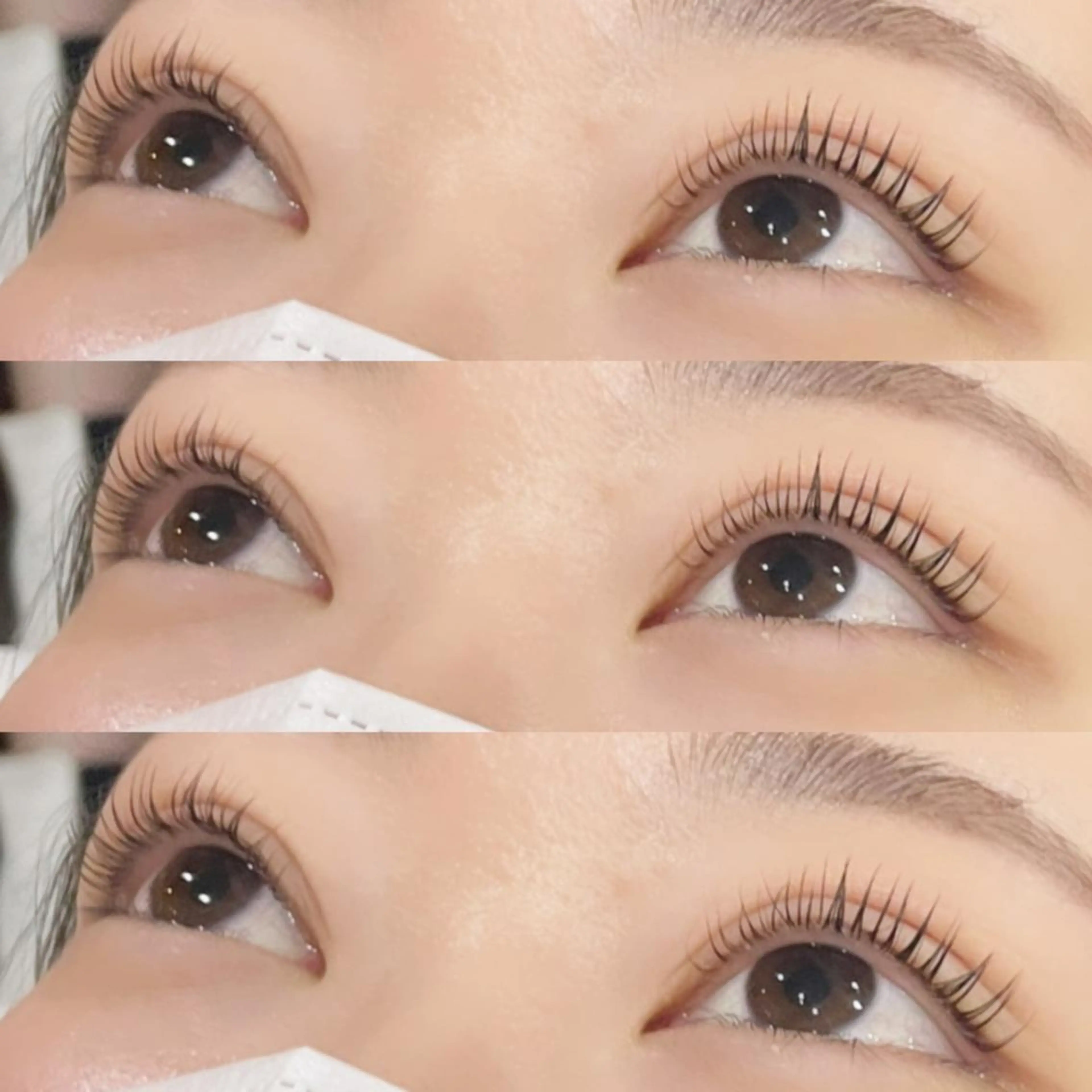 マツエク・マツパ 一重×まつ毛パーマ マツパ 大阪梅田 ナシェル Kako🦋のマツエク・マツパデザイン