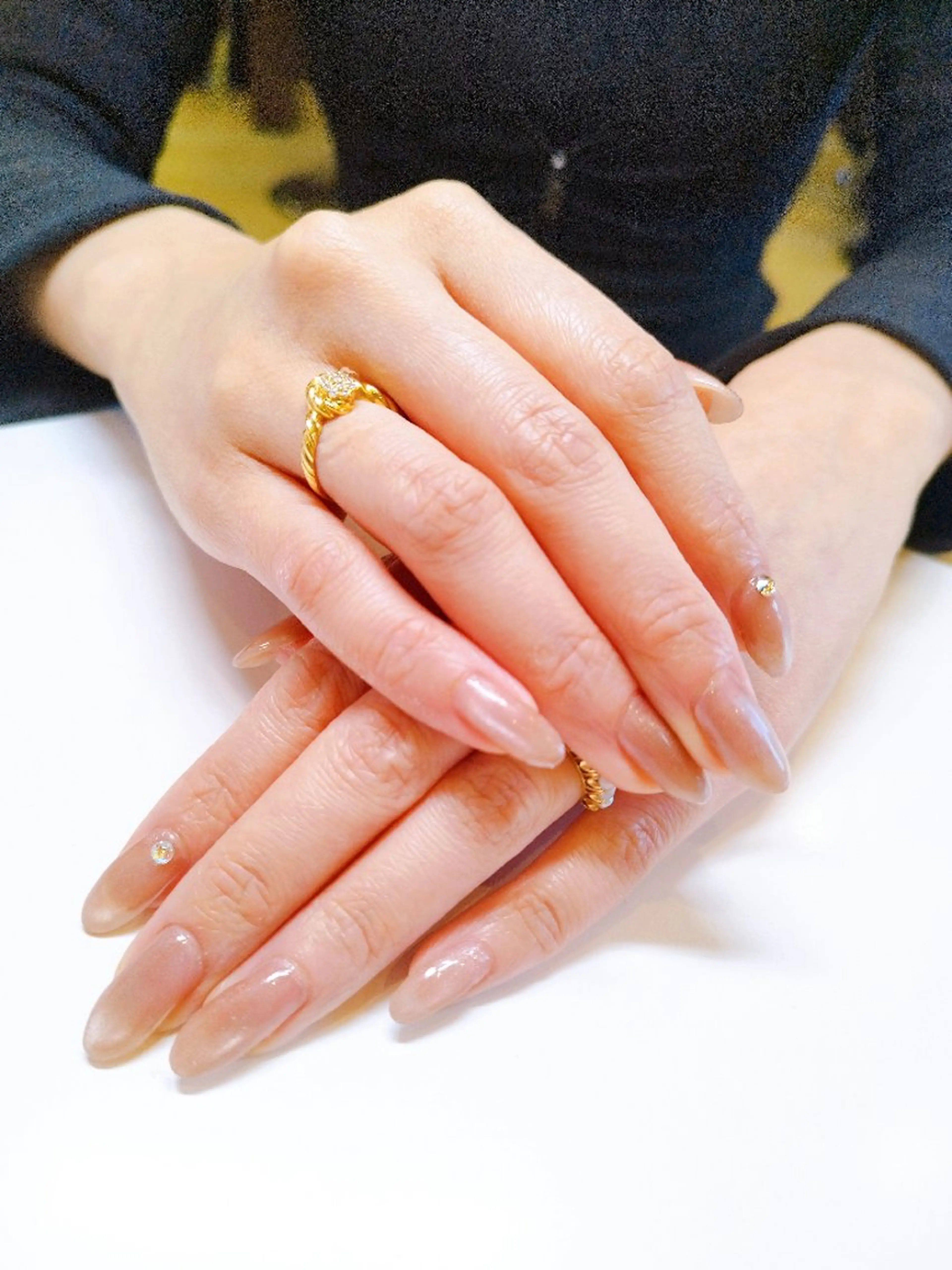 シンプルジェルネイル（お友達、ご家族ご紹介プラン）の写真