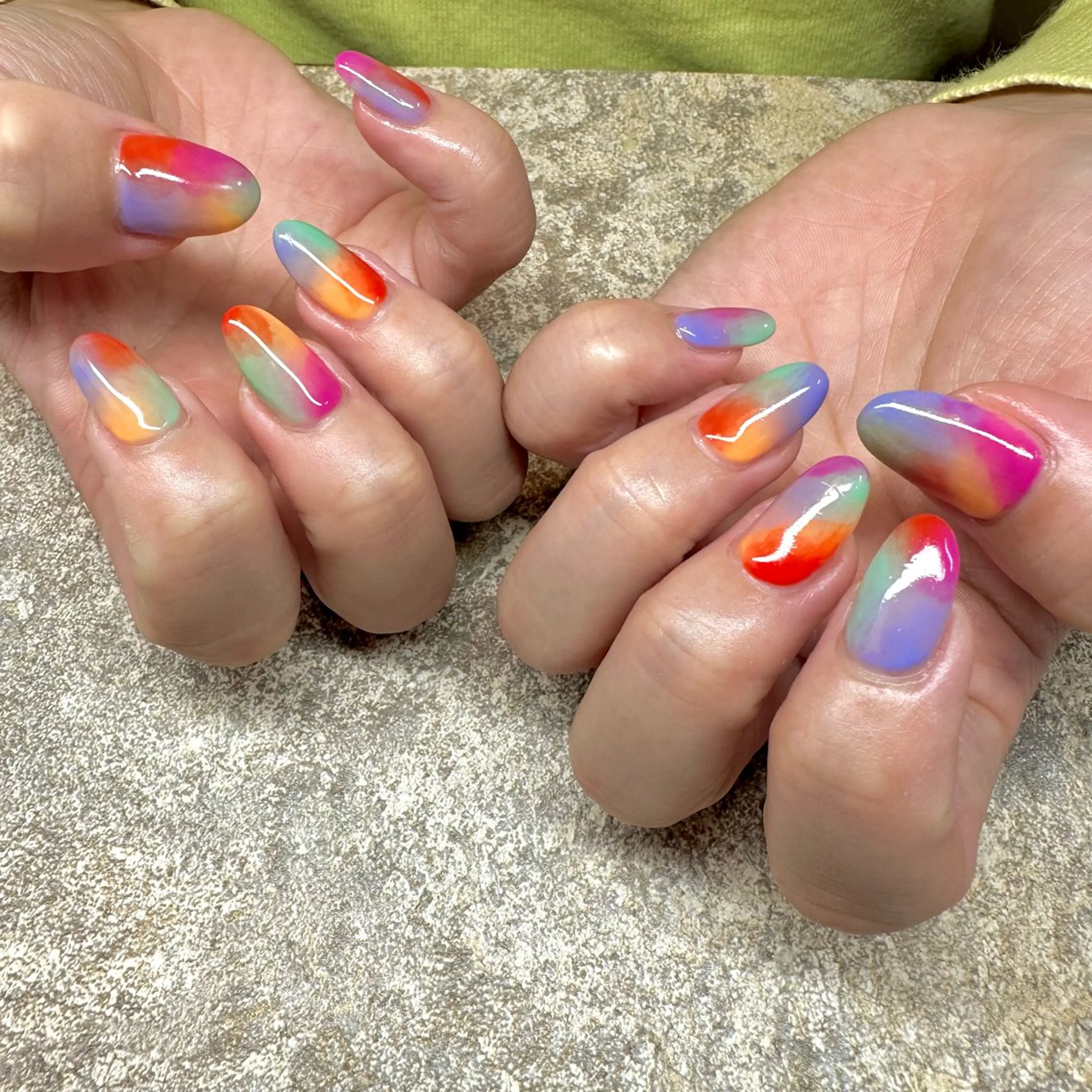 ネイル ハンドネイル フットネイル GéRanium Harukaのネイルデザイン