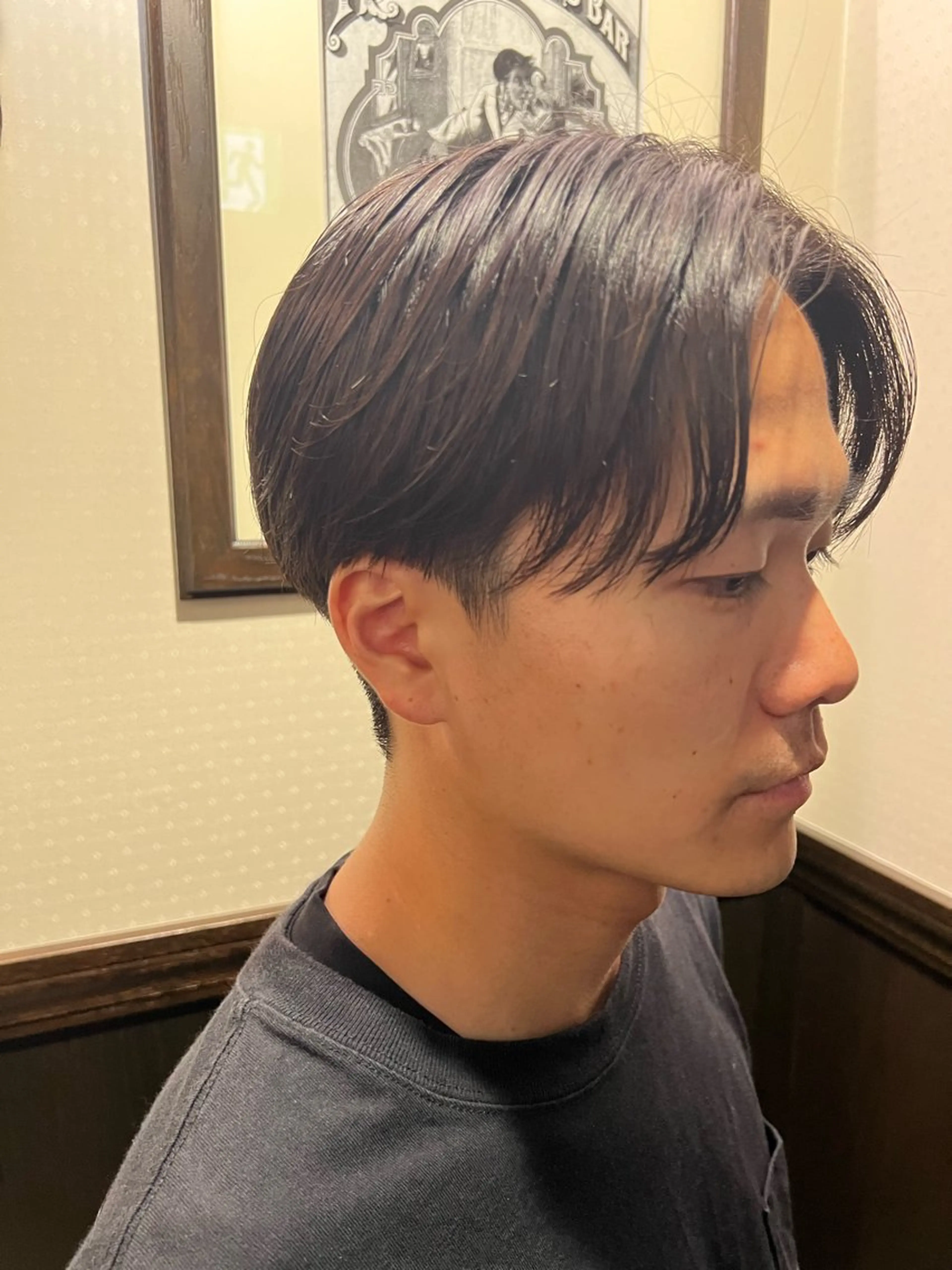 ショート ラヴィザバーバー所属・メンズカット オカムラリョウのヘアスタイル