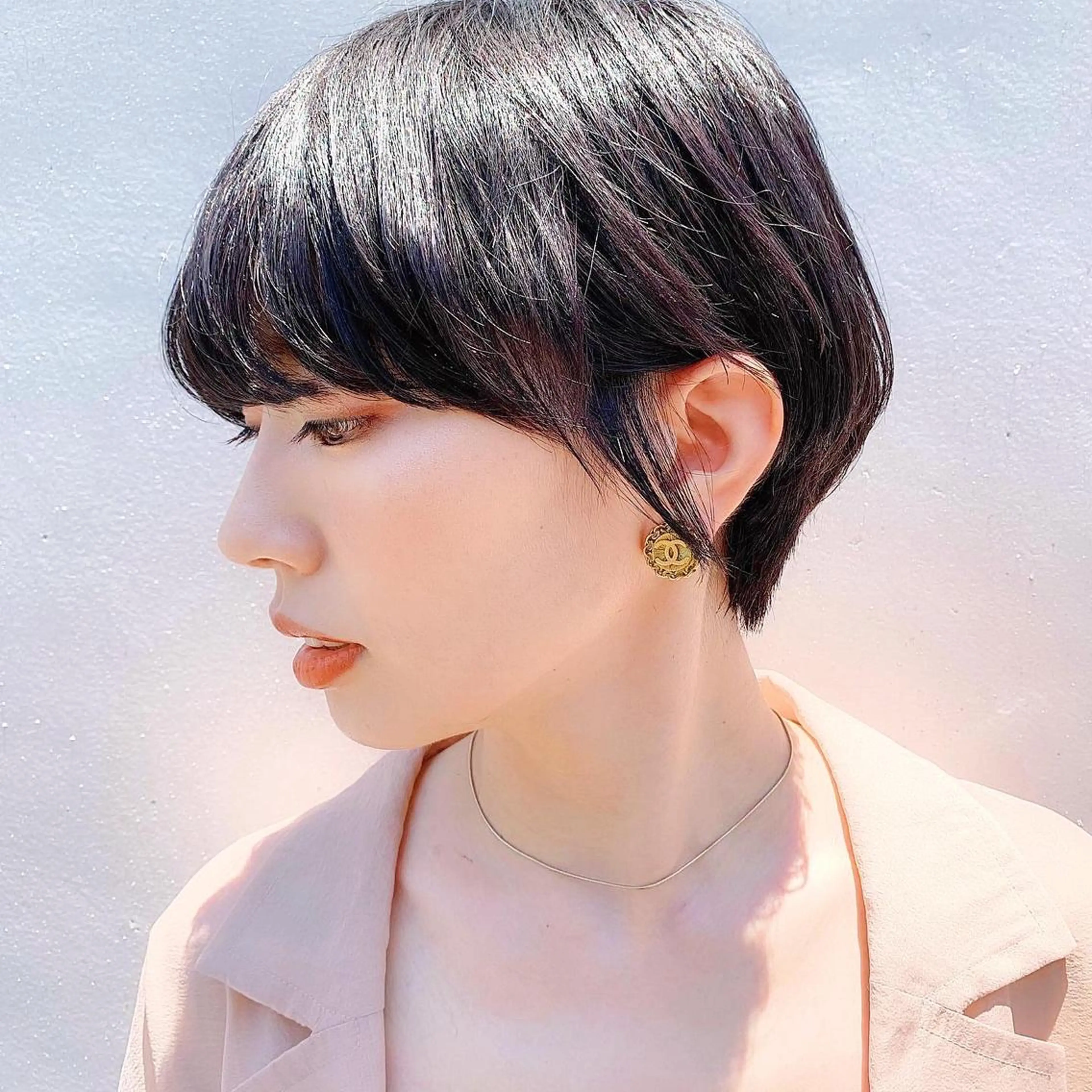 ショート カラー CODE.LINE所属・中川 竜誠のヘアスタイル