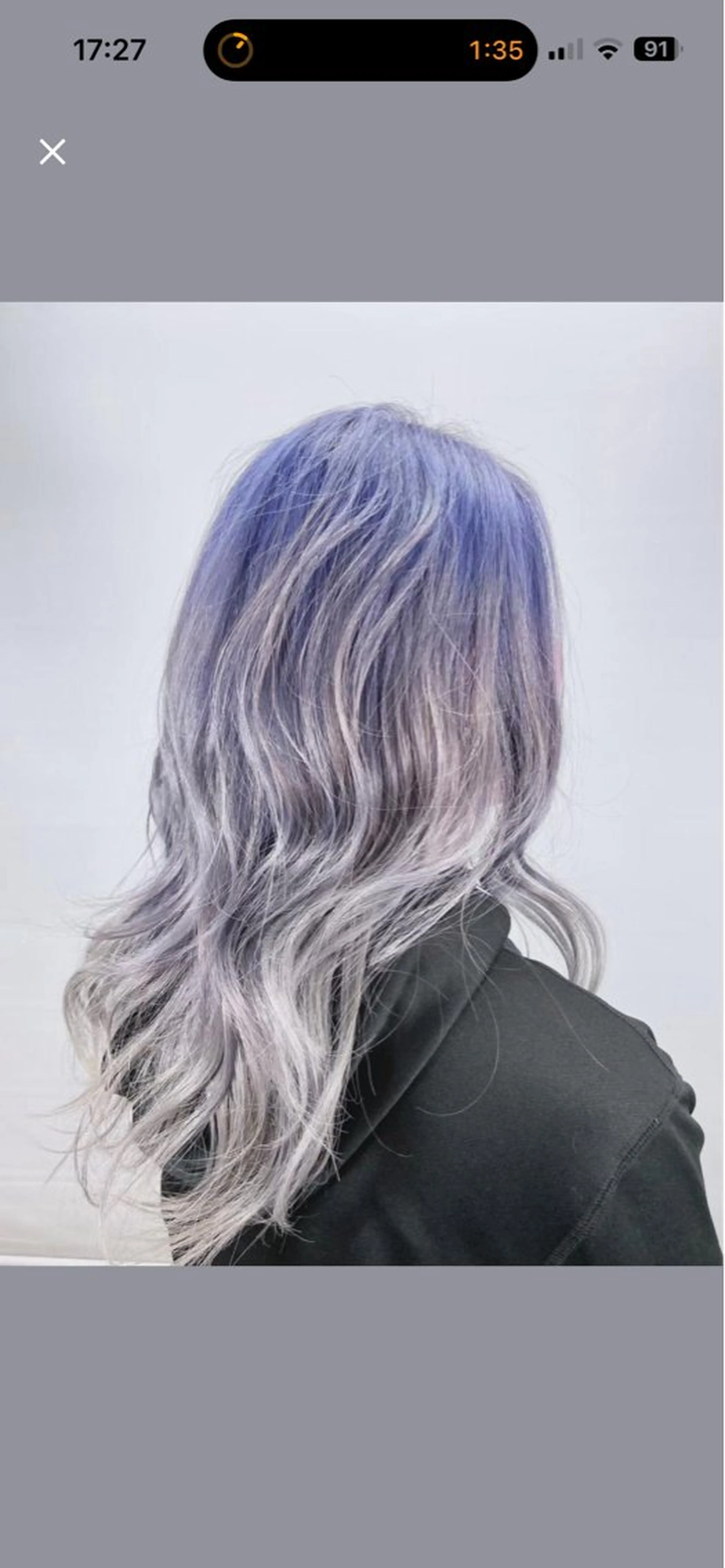 ロング カラー 相馬 一真のヘアスタイル