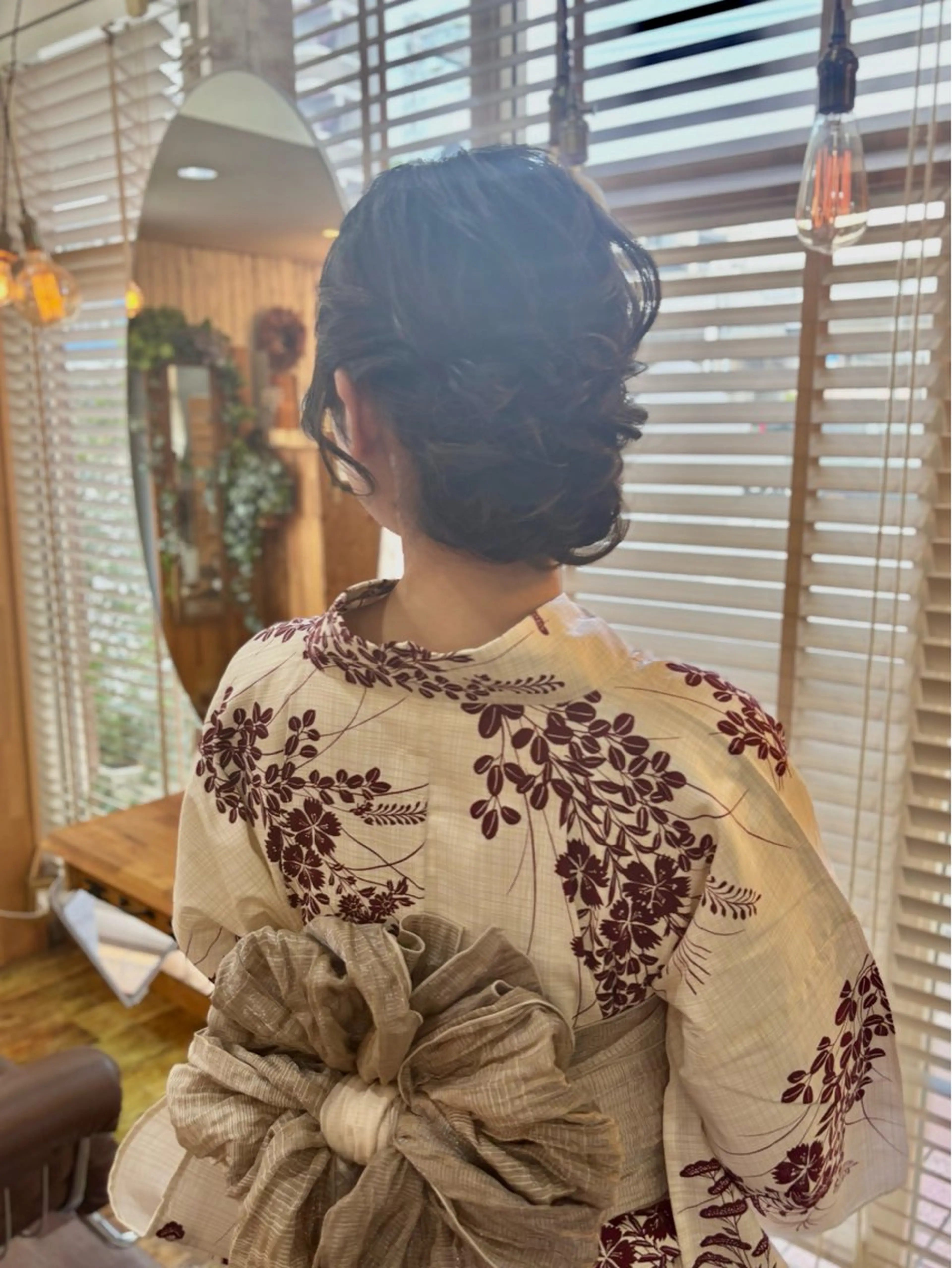 ロング ヘアアレンジ 浴衣 ヘアセット bright所属・miku ヘアセット/着付けのヘアスタイル