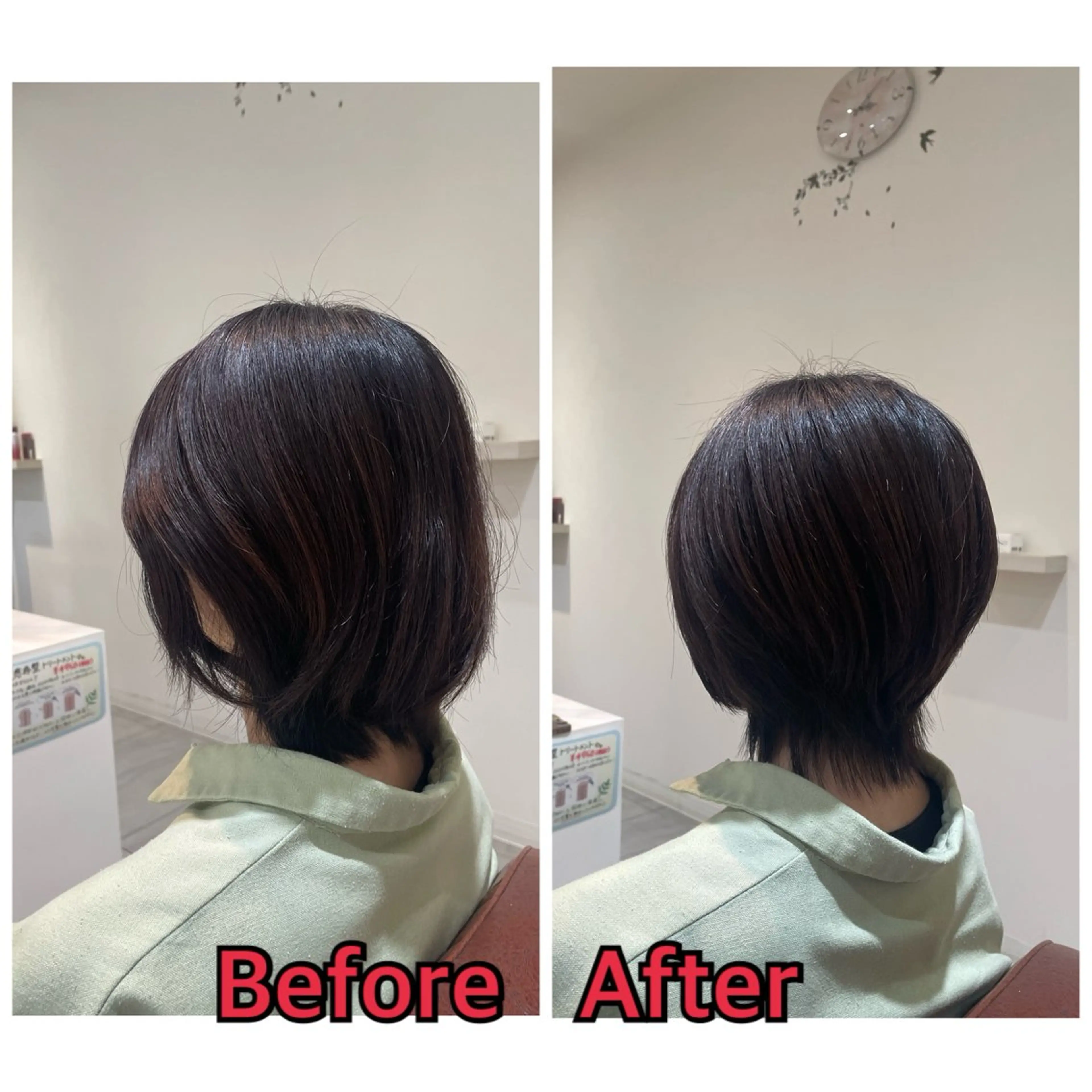 ショート 平 真亜里のヘアスタイル