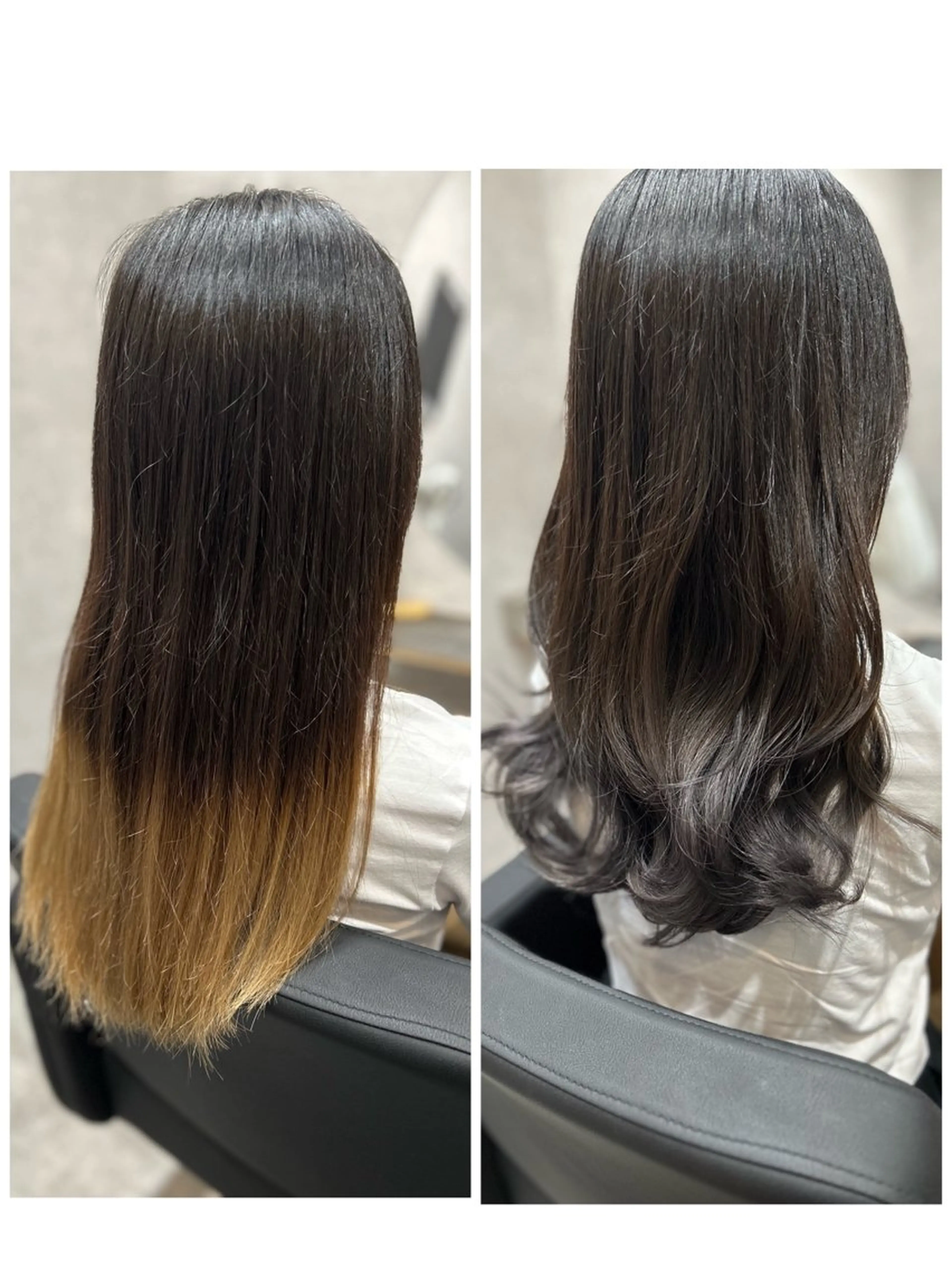 セミロング カラー 小野 【髪質改善】のヘアスタイル