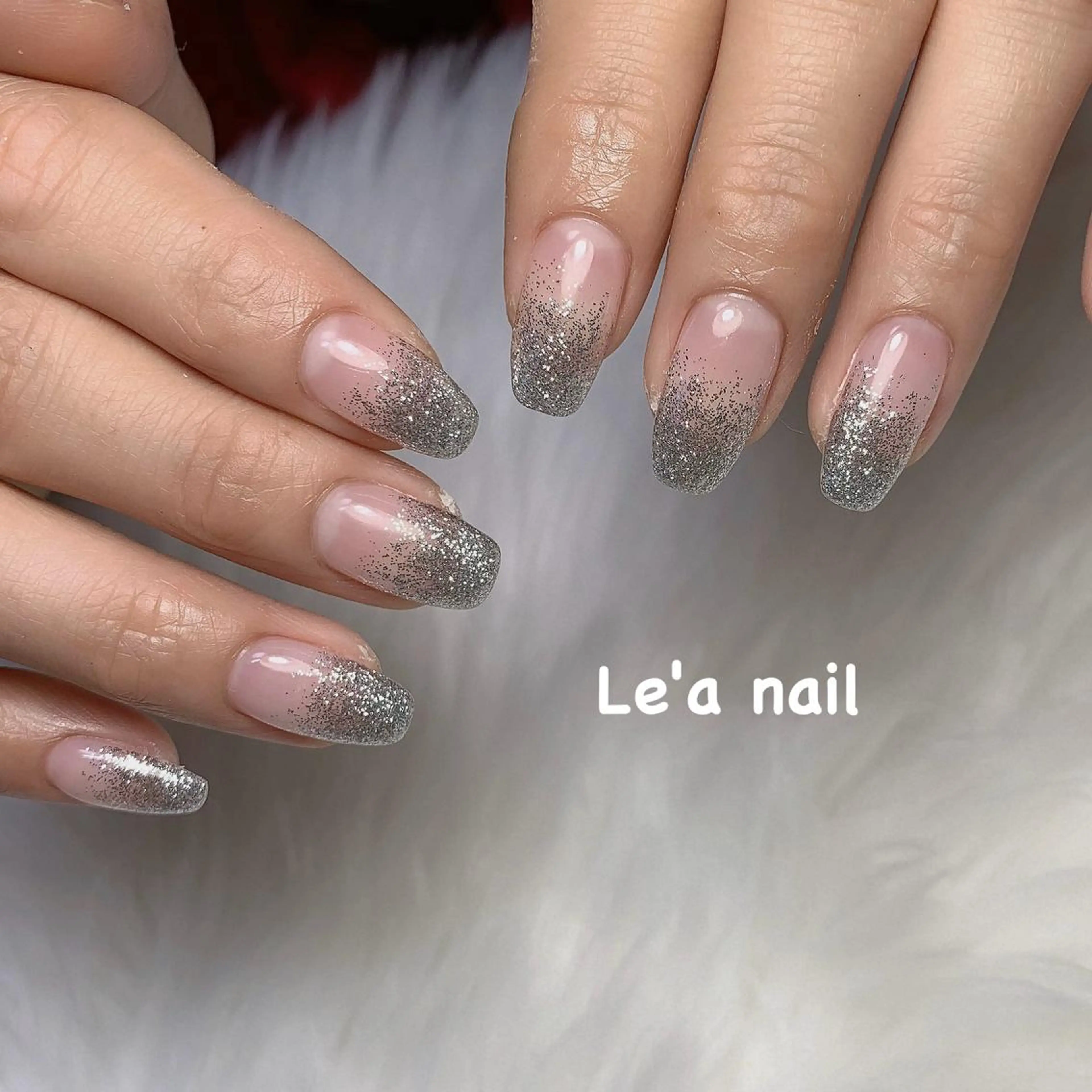 ネイル ラメ(グリッター) ラメグラデーション 'mm所属・'mm  (ミリ) ＭＡＮＡＭＩのネイルデザイン