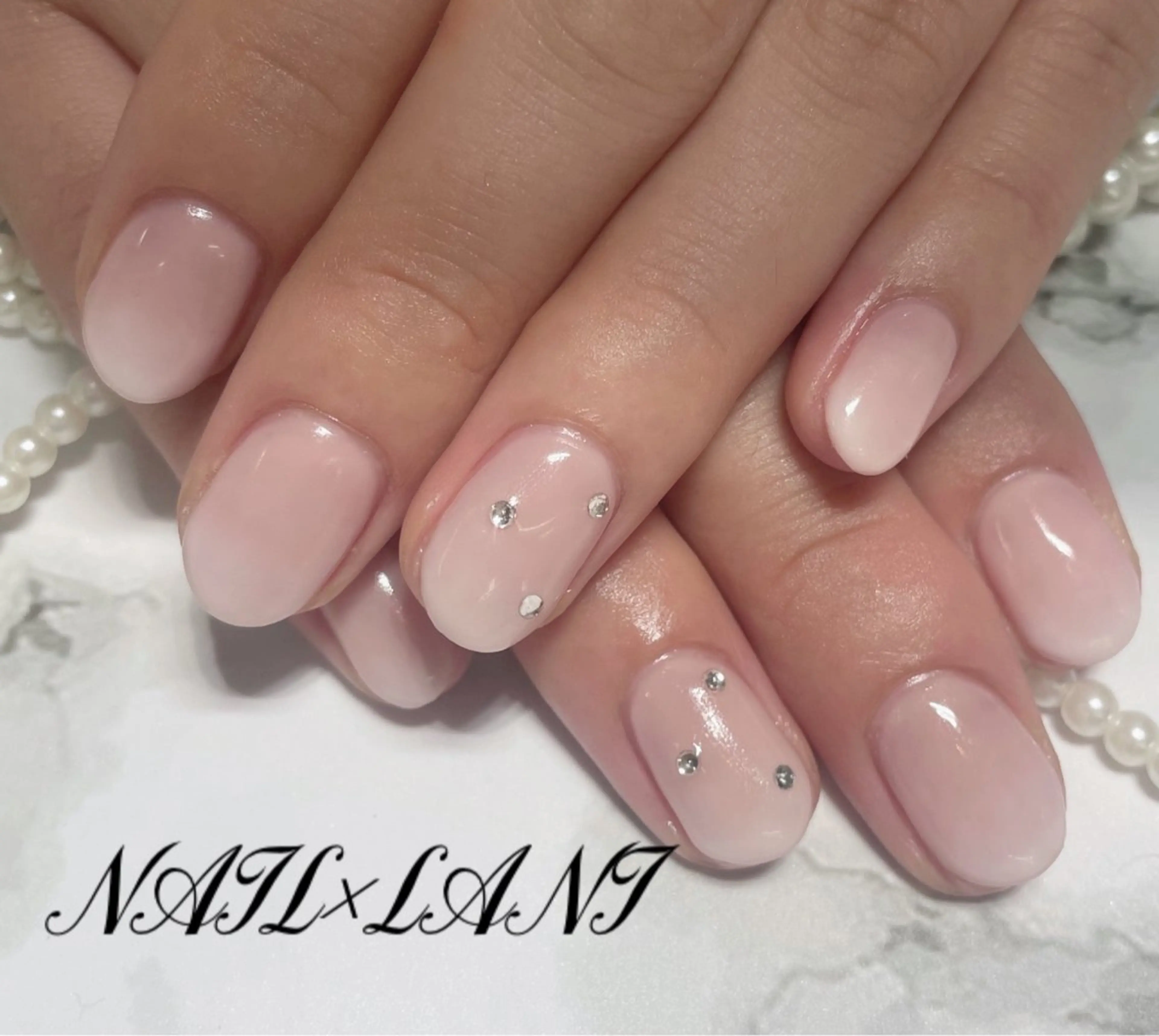 ネイル フットネイル ジェルネイル マグネットネイル パラジェル 一之瀬 柚季のネイルデザイン