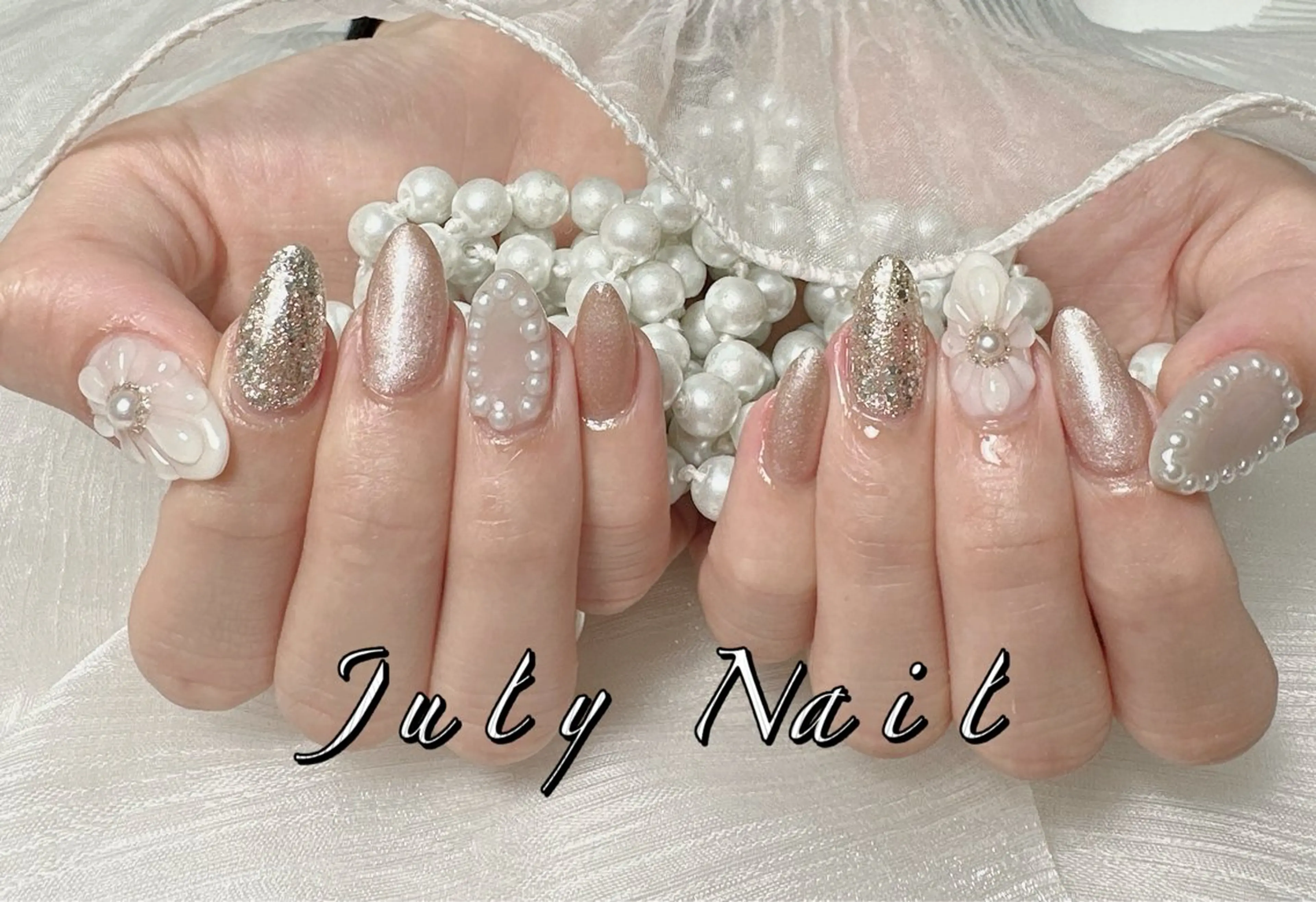 ネイル July Nail 新横浜駅のネイルデザイン