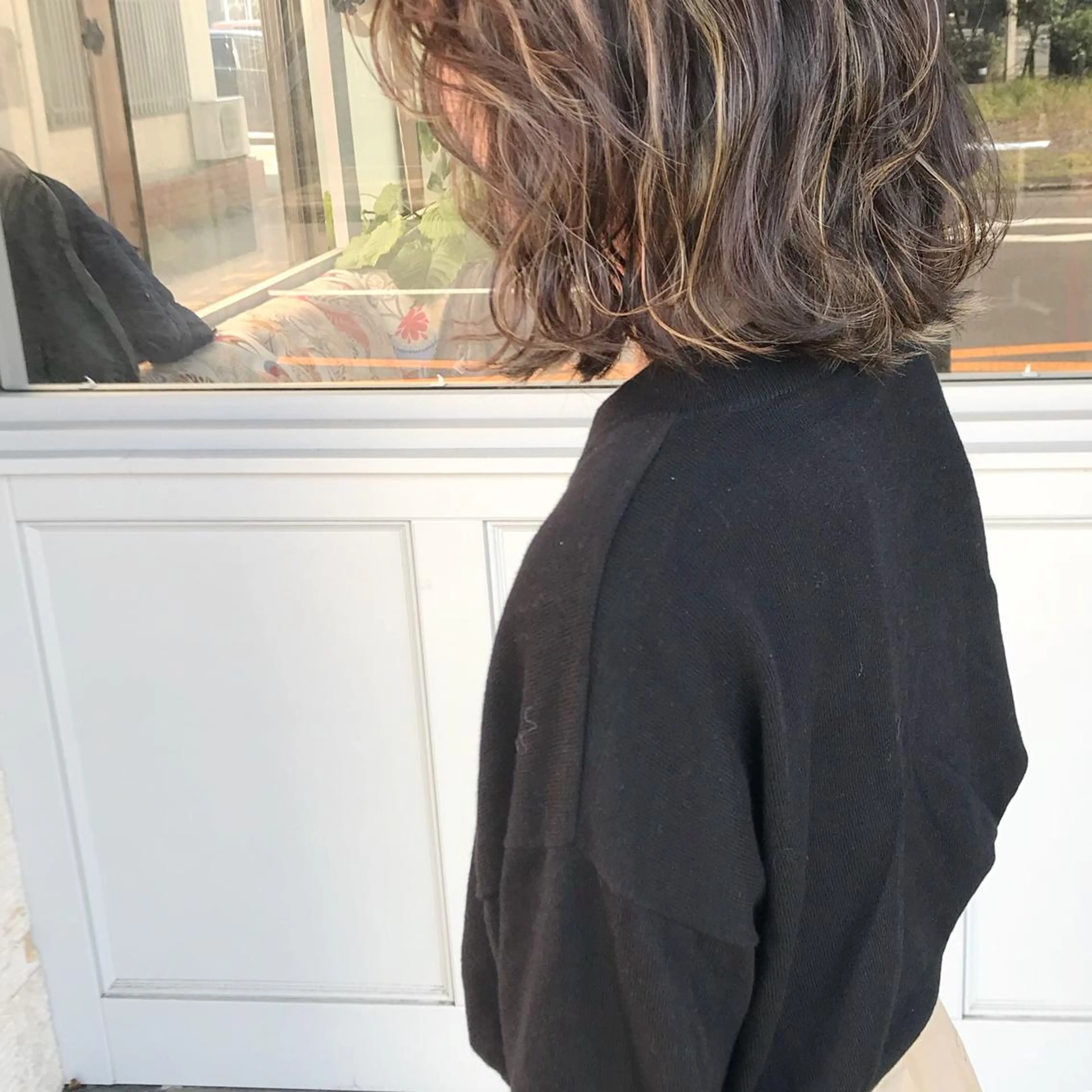 ショート カラー ヘアアレンジ ベージュカラー ブリーチ グラデーションカラー ハイライトカラー ハイライト Mariana/ 鶴原-ハイライトのヘアスタイル