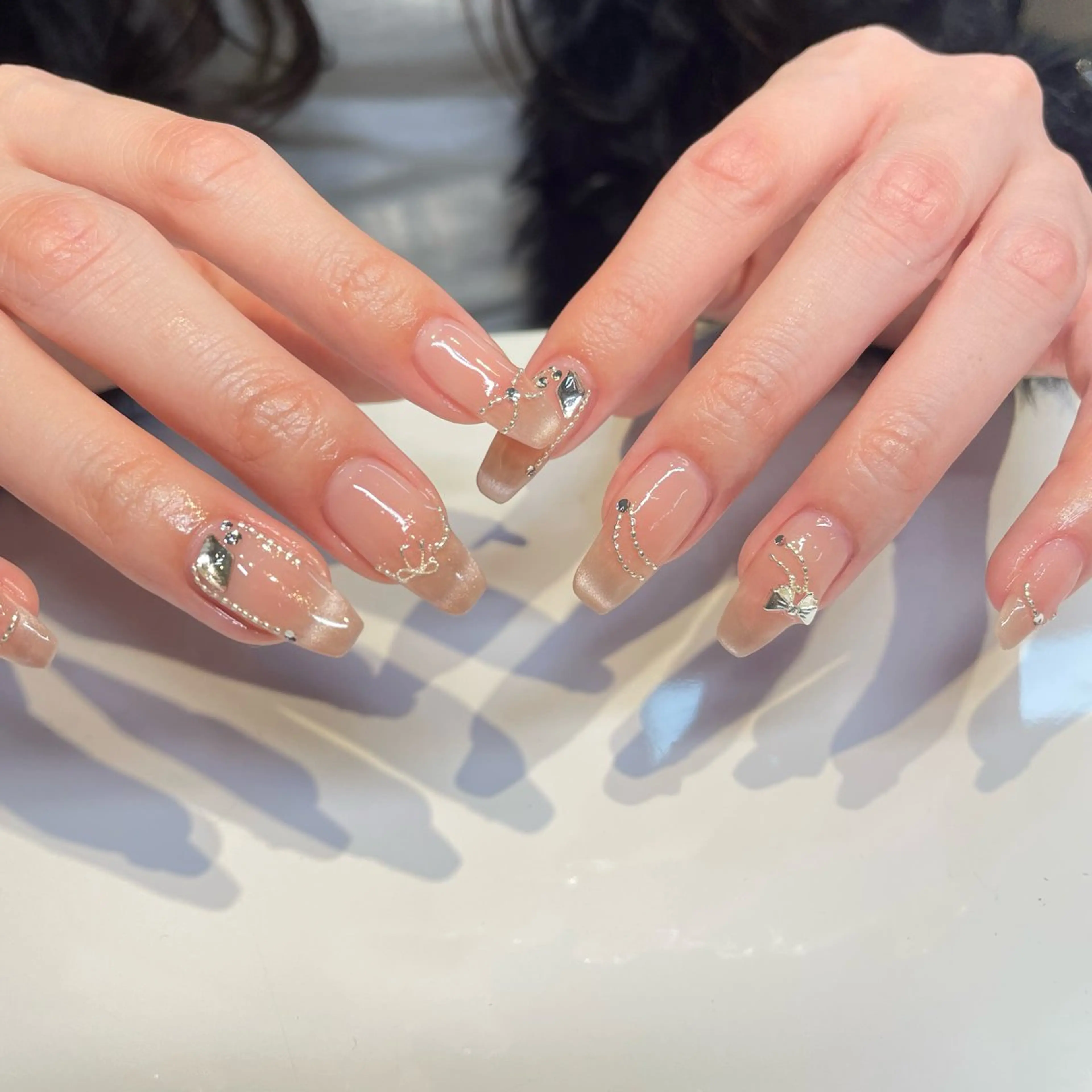 ネイル ハンドネイル ネイルサロン　SLASH所属・Aki ୨୧のネイルデザイン