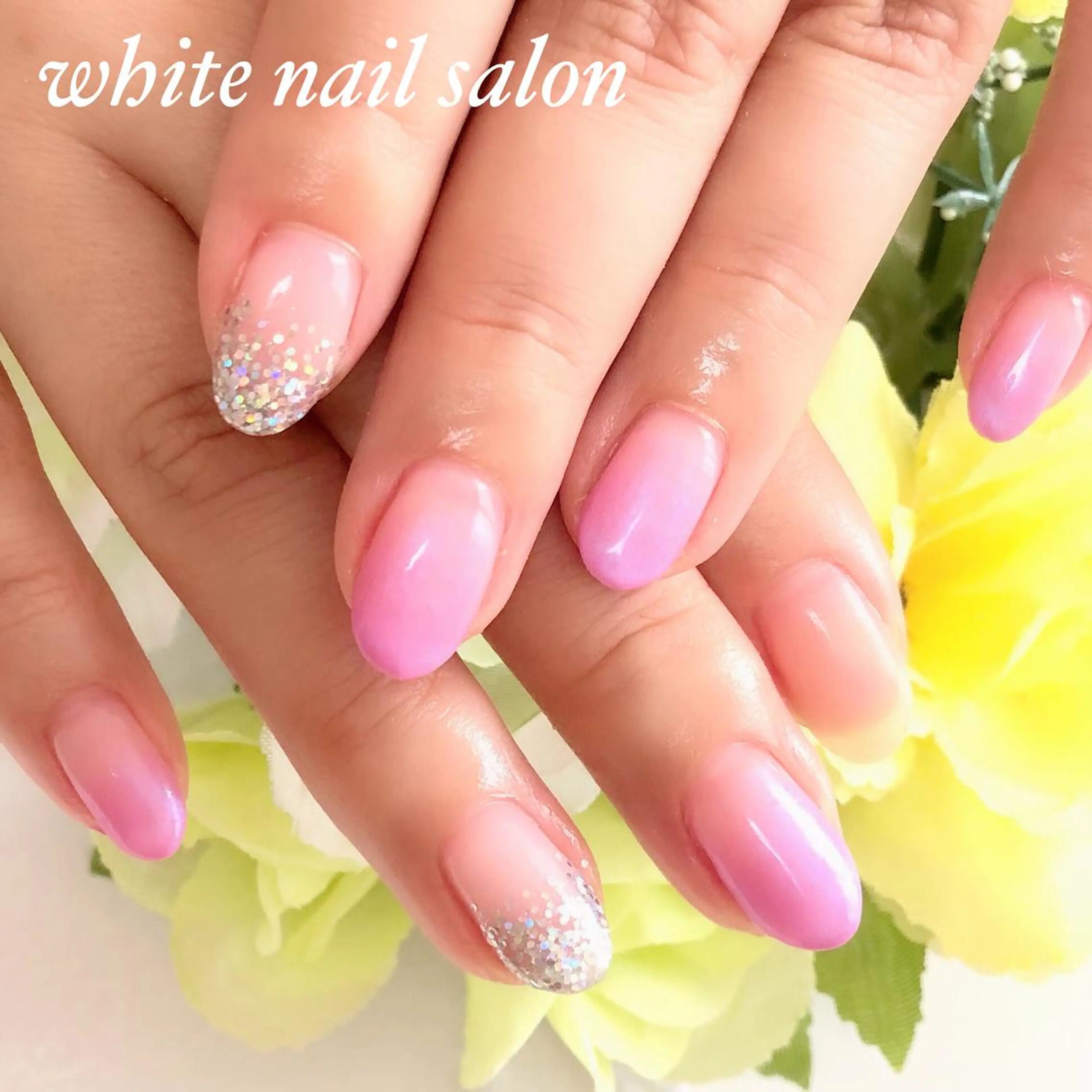 ネイル アートネイル フットネイル フレンチネイル ハート オフィスネイル ハンドネイル white nail salonのネイルデザイン