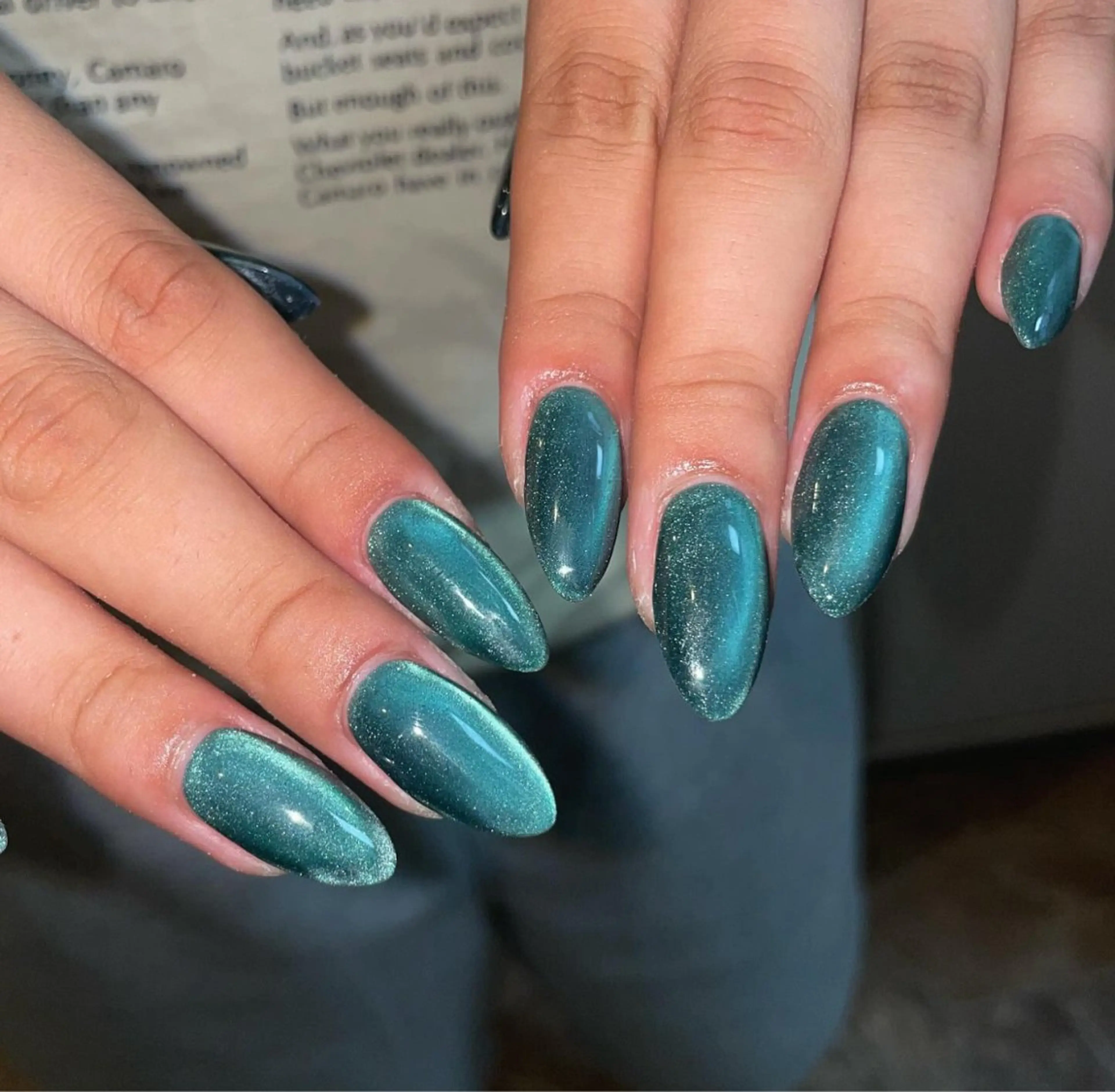 ネイル マグネットネイル ハンドネイル WOLTOKYO 渋谷/RIAのネイルデザイン