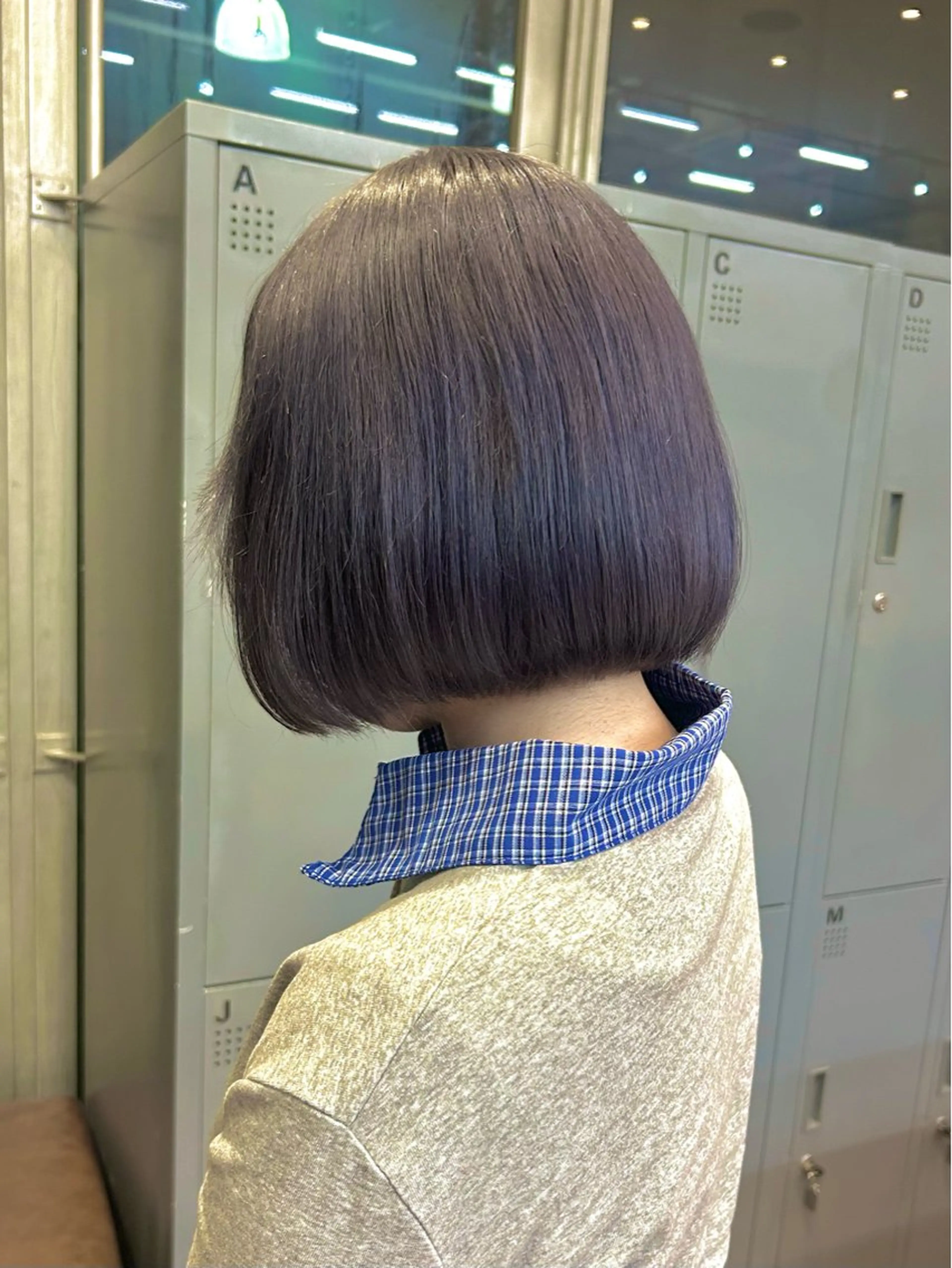 カラー 透明感カラー ラベンダーカラー ラベンダーグレー 🎀艶ハイトーン特化 セナ🎀のヘアスタイル