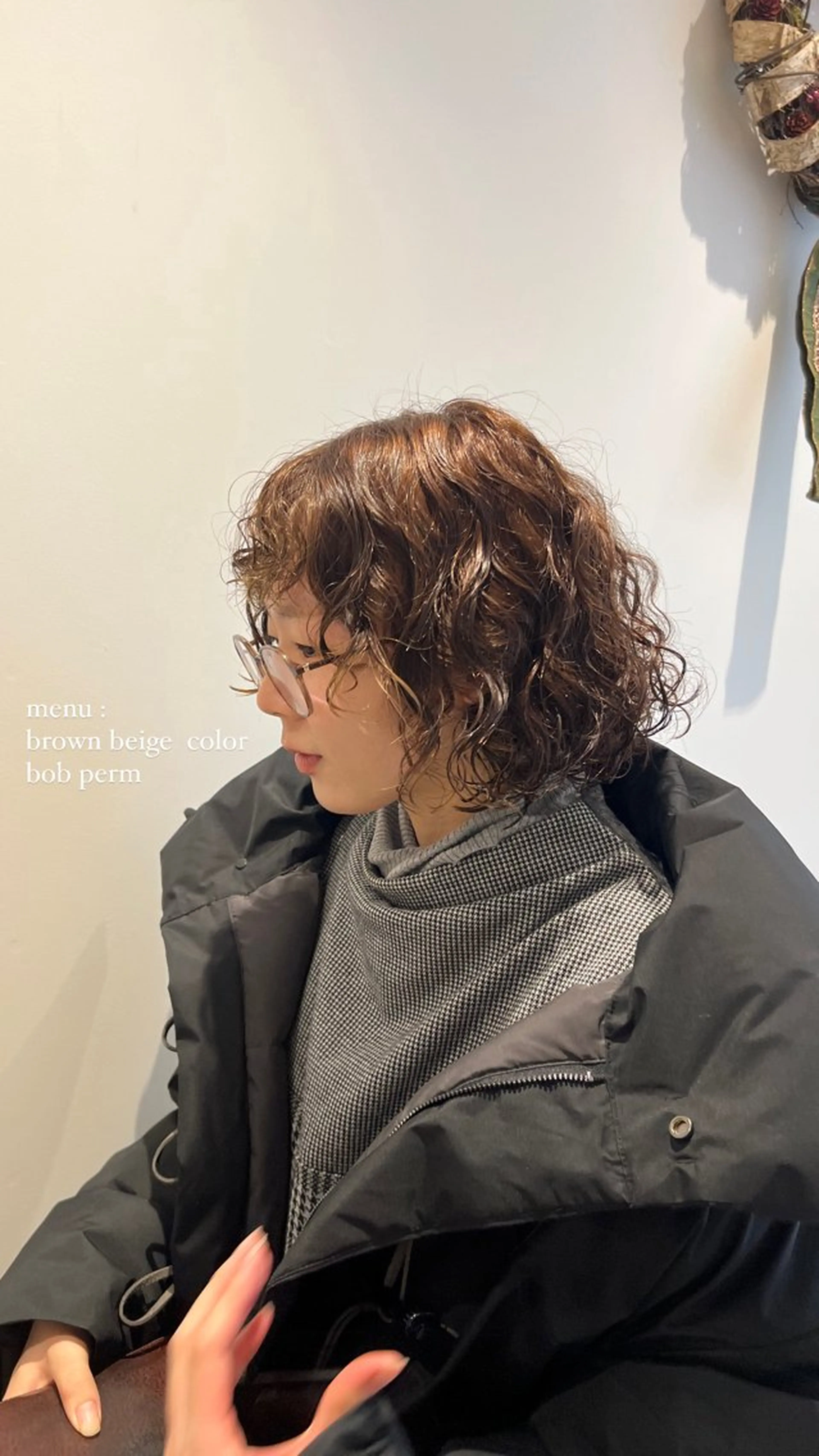 ショート くせ毛 トリートメント パーマ/名古屋パーマ / コデラ ナナホのヘアスタイル