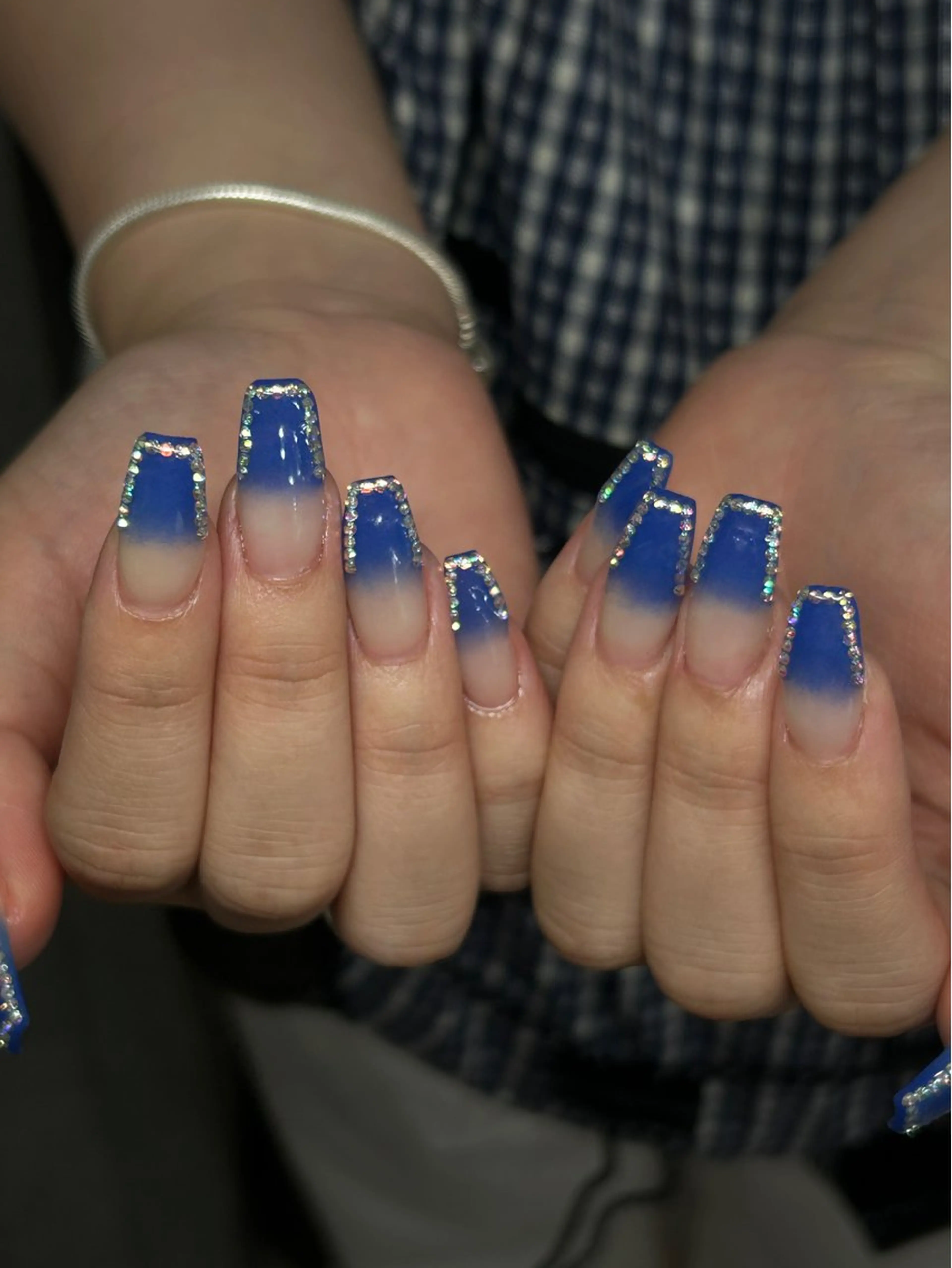 ネイル ハンドネイル Haluca 長さ出し🍀のネイルデザイン