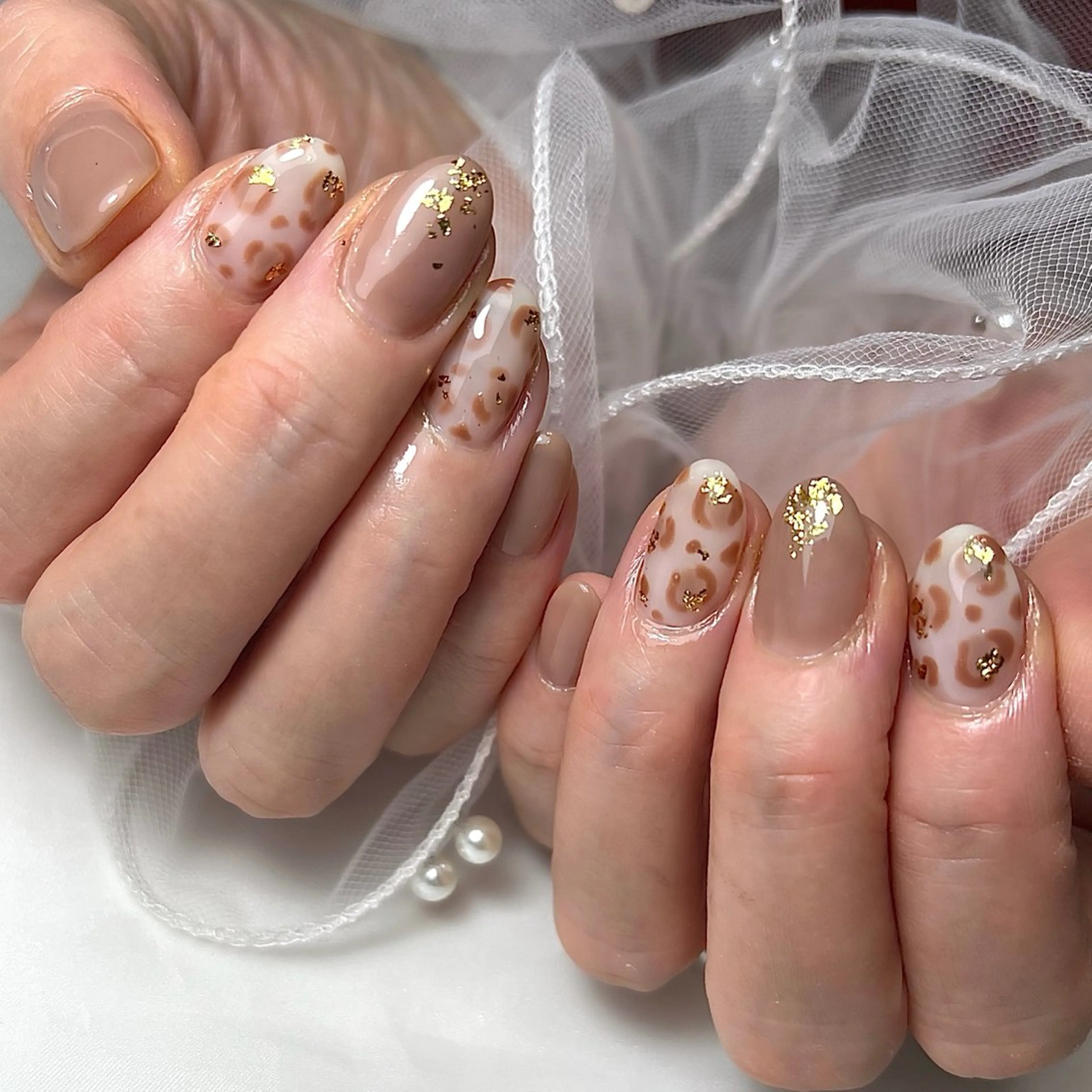 ネイル アニマル柄 ハンドネイル Salon_ a.nailのネイルデザイン