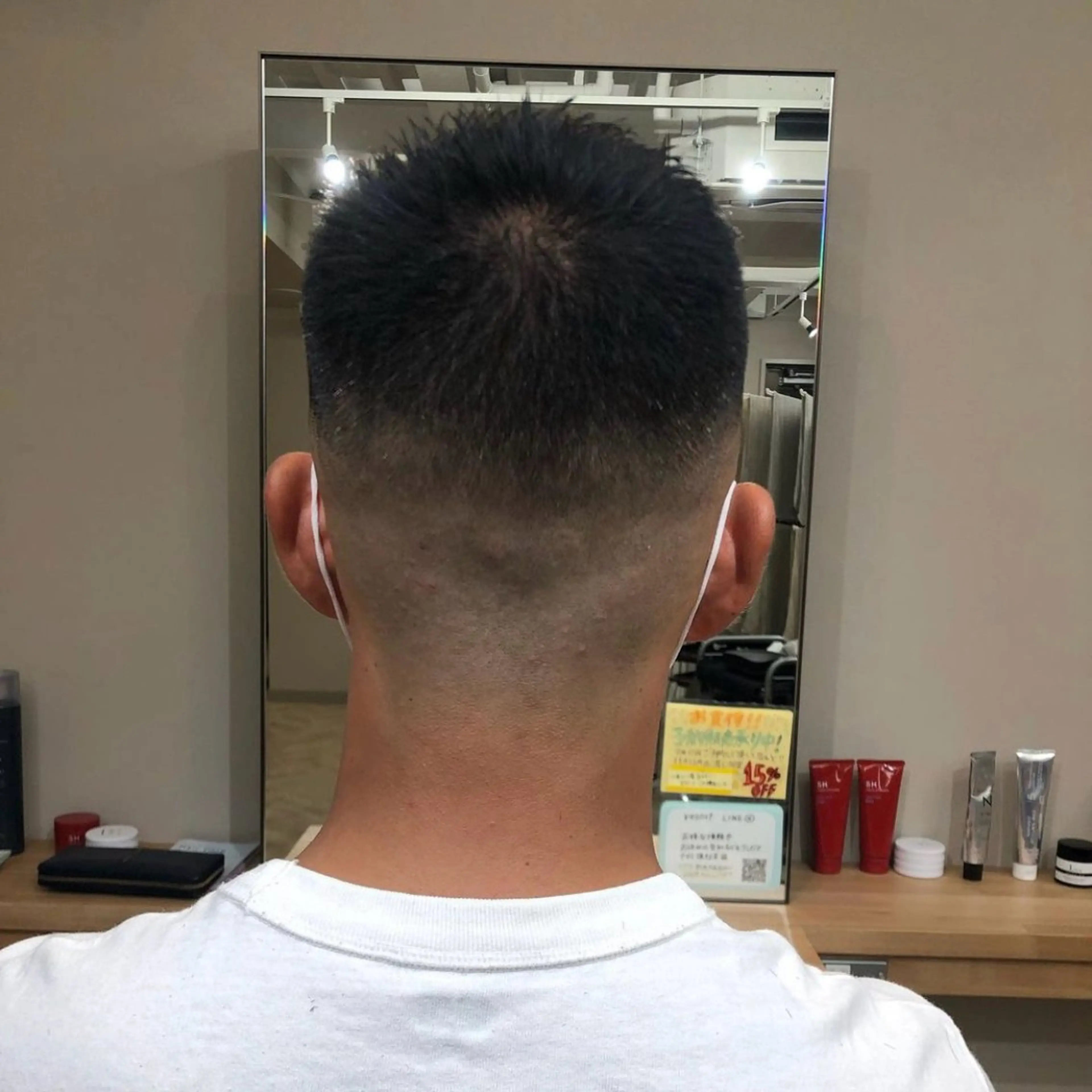 ショート メンズ 西山 良波のヘアスタイル