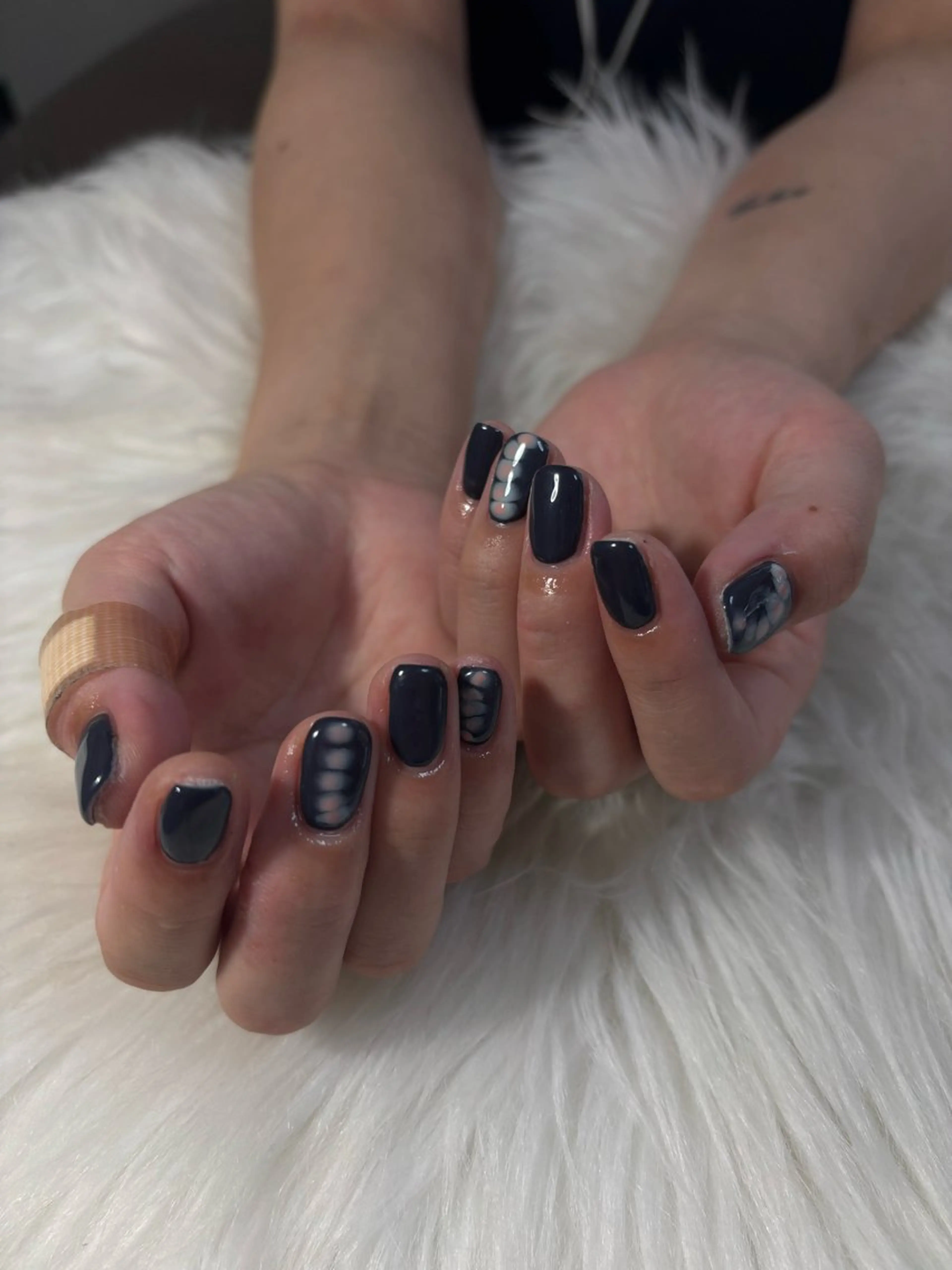 ネイル ハンドネイル 🦋Hina🦋 1月予約受付中✨のネイルデザイン