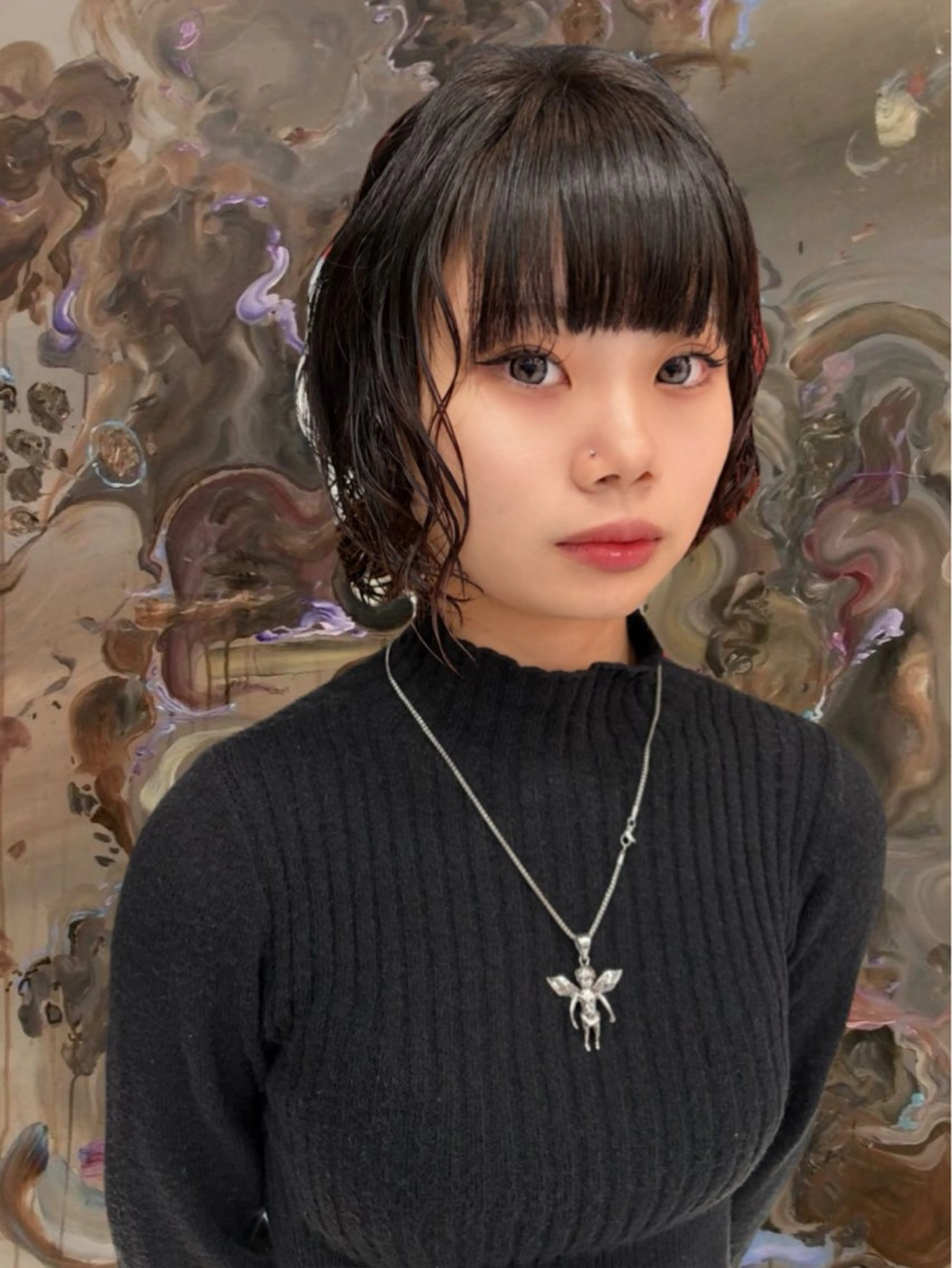 🐾✨【anri限定】レディースカット➕パーマ（デジタルパーマ変更可能🙆🏻‍♀️）➕2stepトリートメント🌷の写真