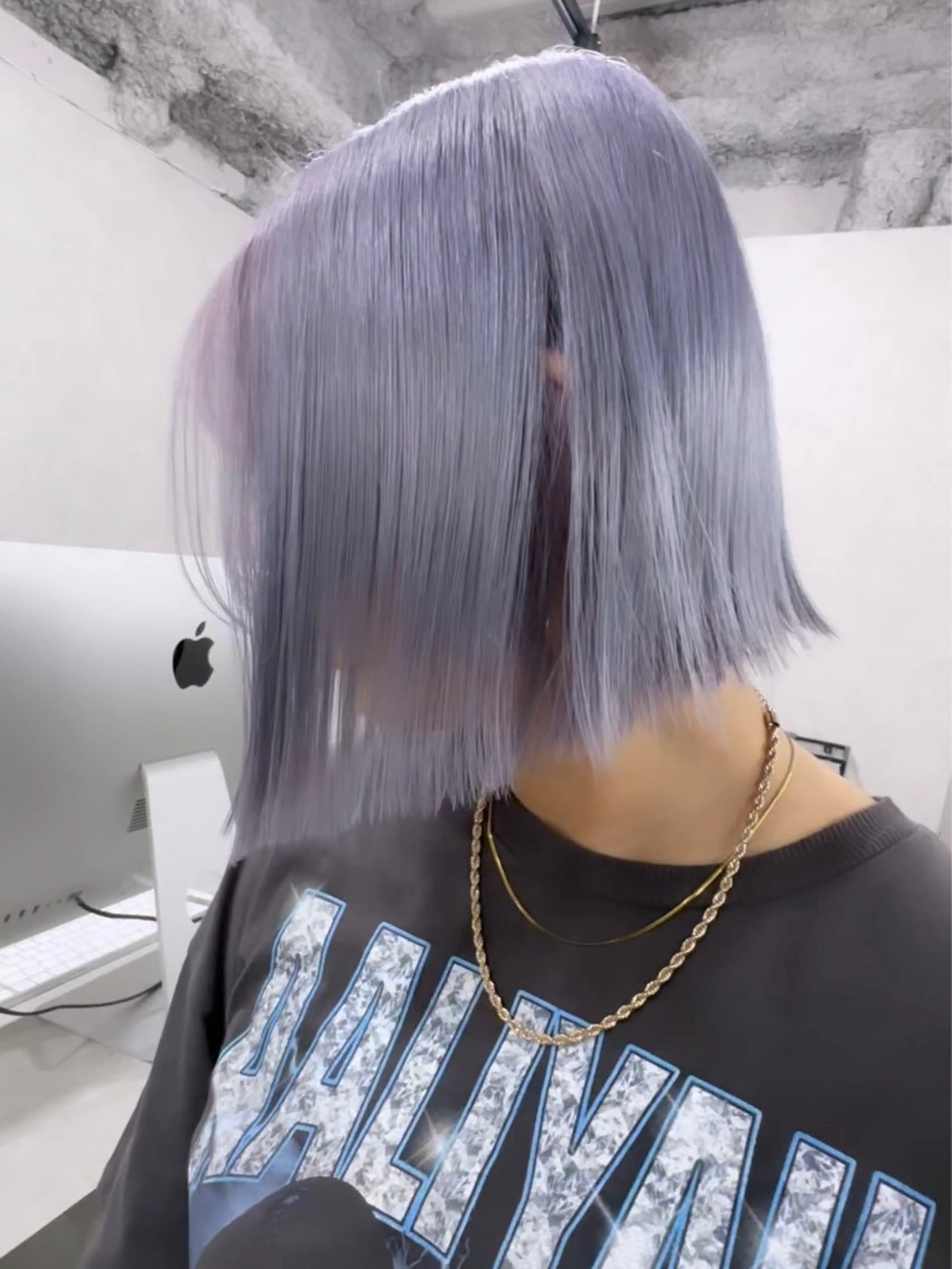 ミディアム 韓国レイヤーカット KOUKIのヘアスタイル