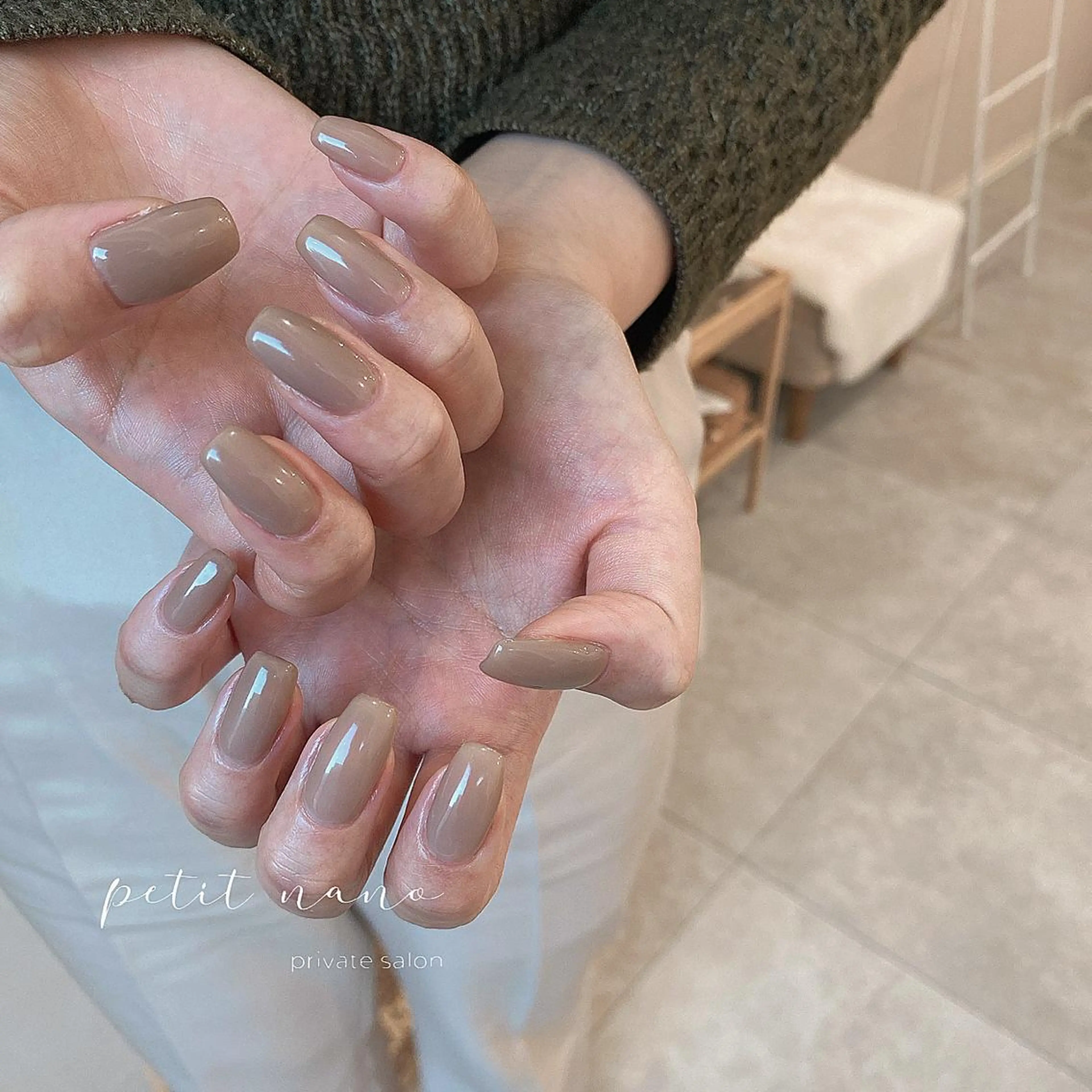 ネイル フットネイル ジェルネイル ニュアンスネイル パラジェル ショートネイル nail‪◯ petitnanoのネイルデザイン