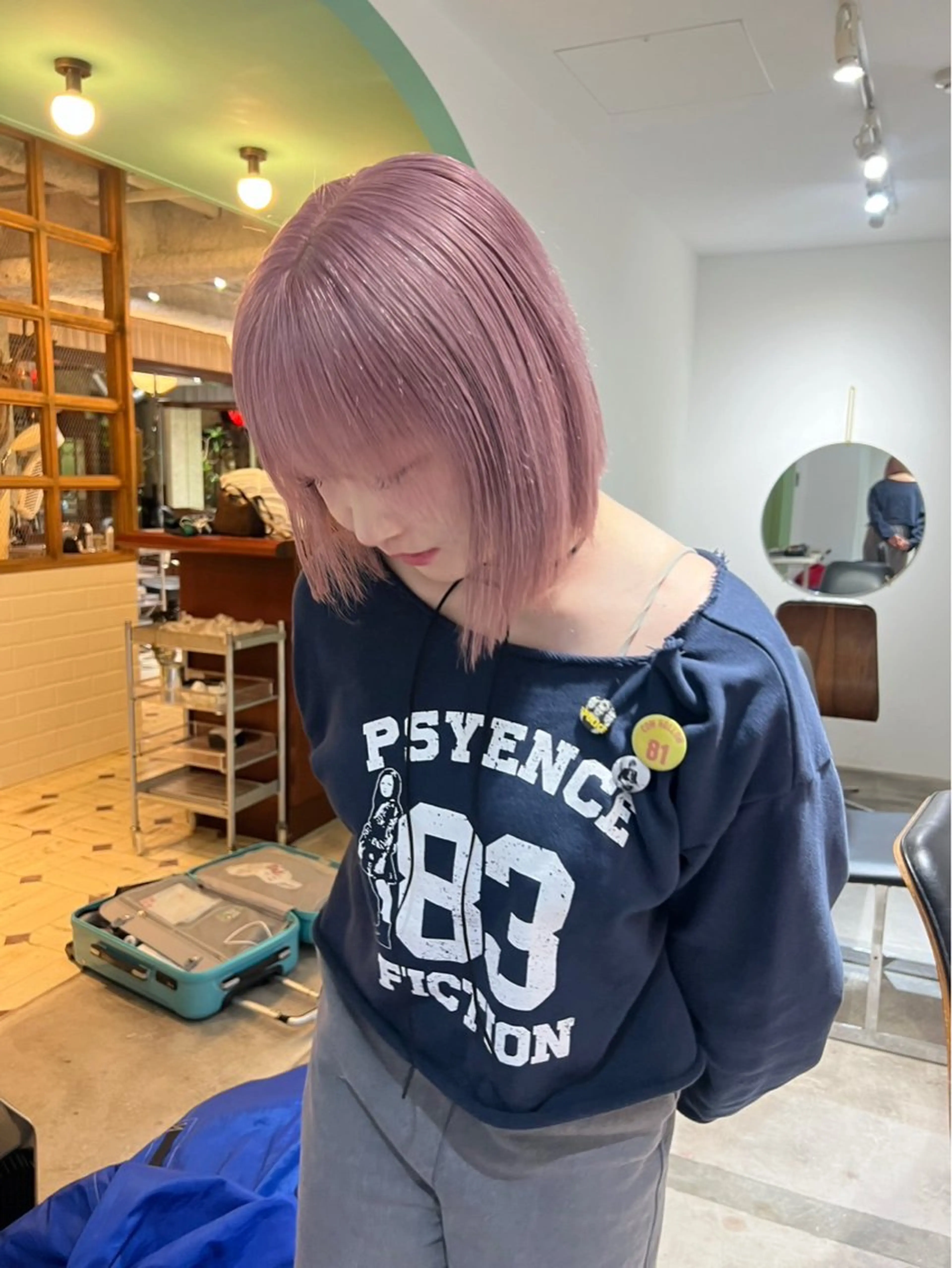 【切れ毛リスク軽減⛓】ケアブリーチリタッチ＋ケアカラーの写真