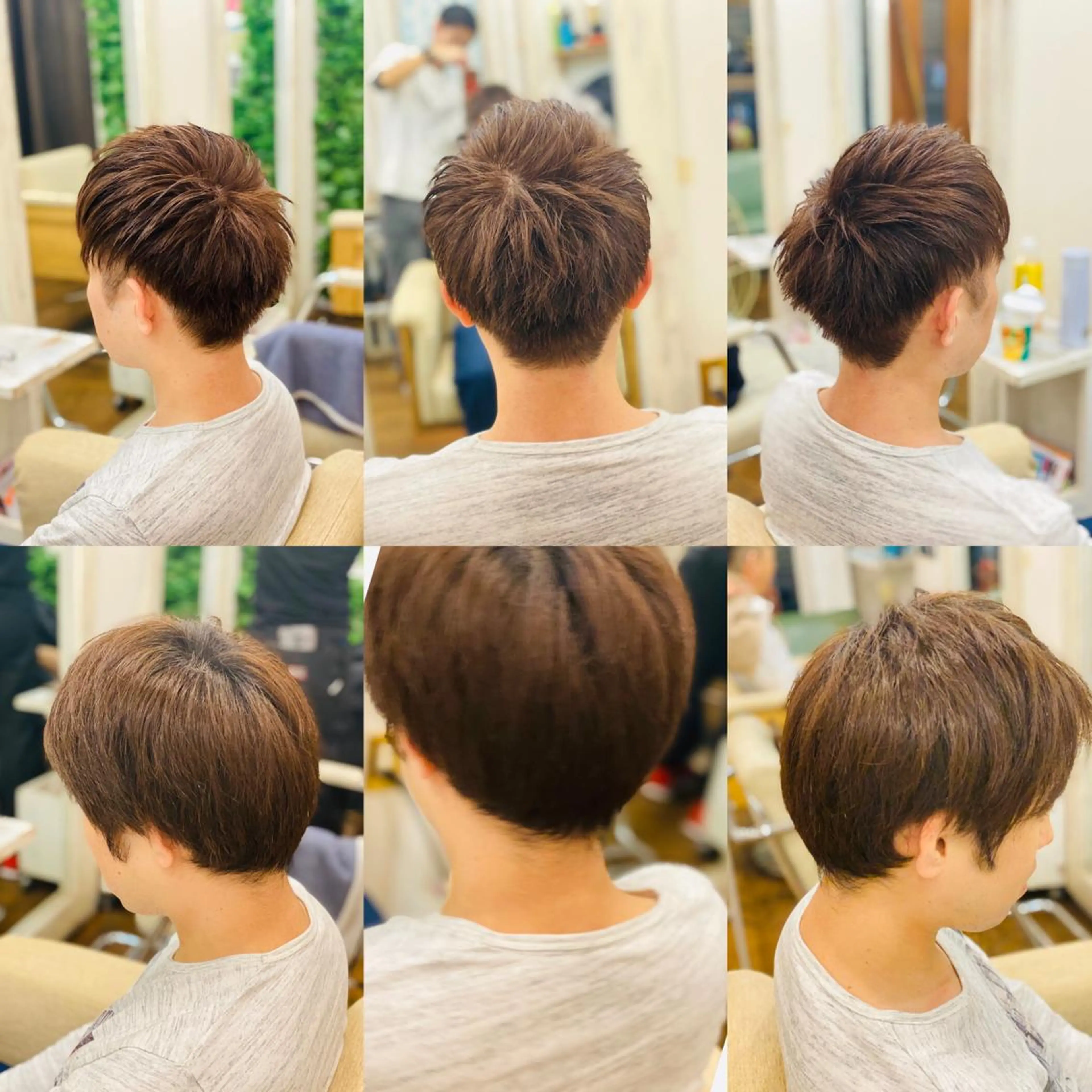 ショート メンズ アッシュ カット ヘアカラー トリートメント 〒hair snick （ヘアースニック）所属・吉原 頌平のヘアスタイル