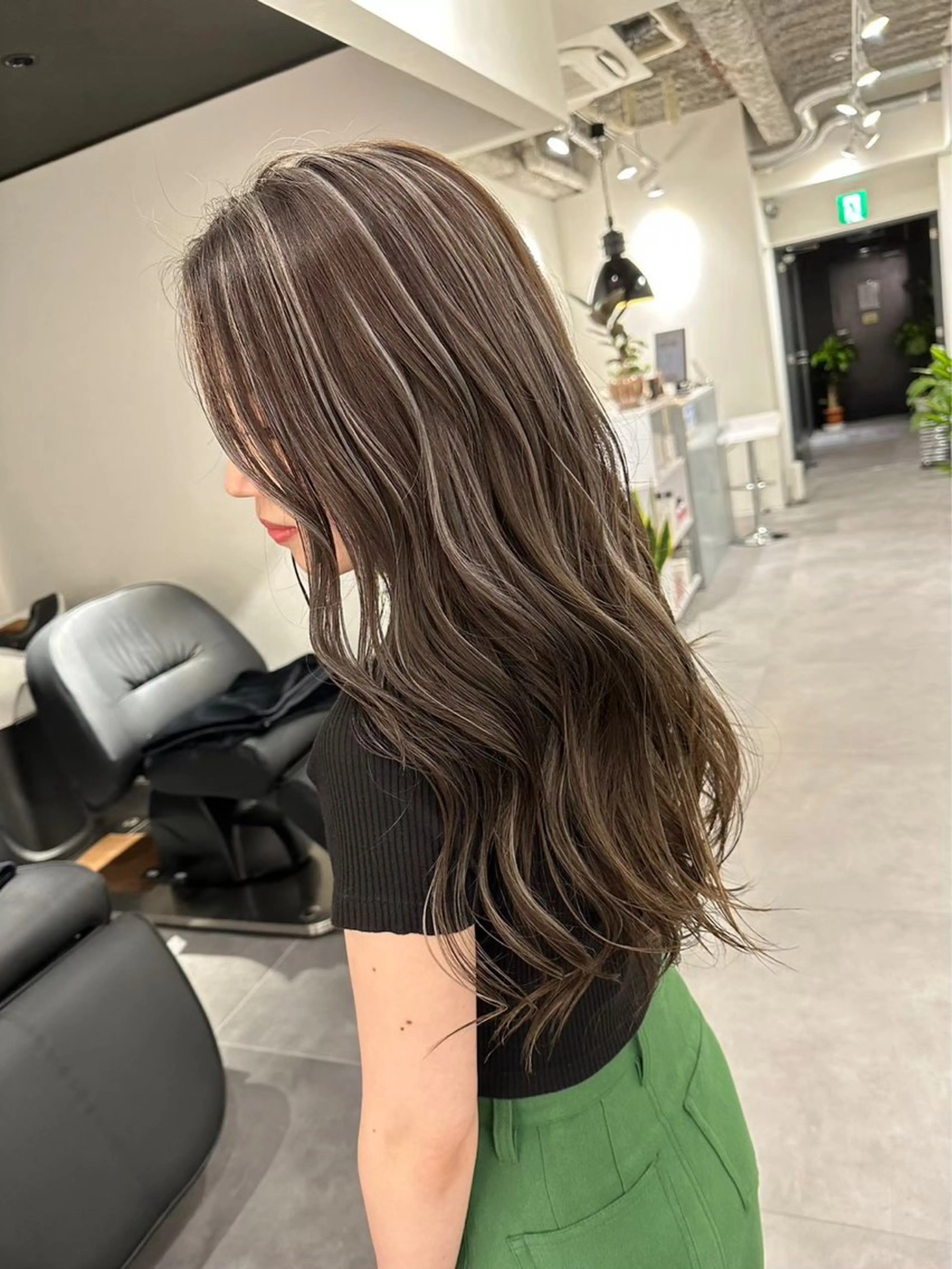 ロング ハイライト CIERA.南船場所属・yuna🧡/心斎橋 ハイトーン/ブリーチのヘアスタイル