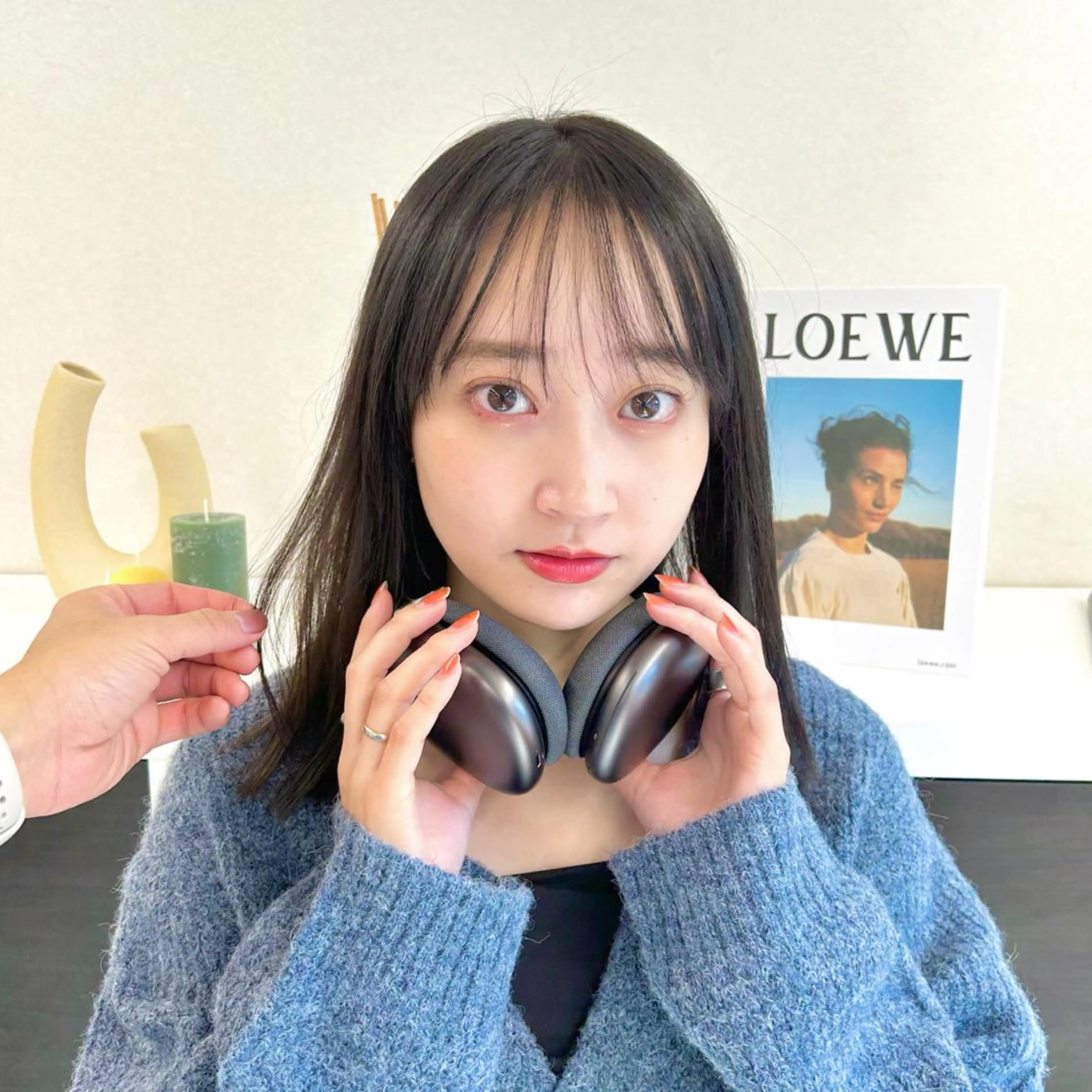 ミディアム 美容室sand 横浜のヘアスタイル