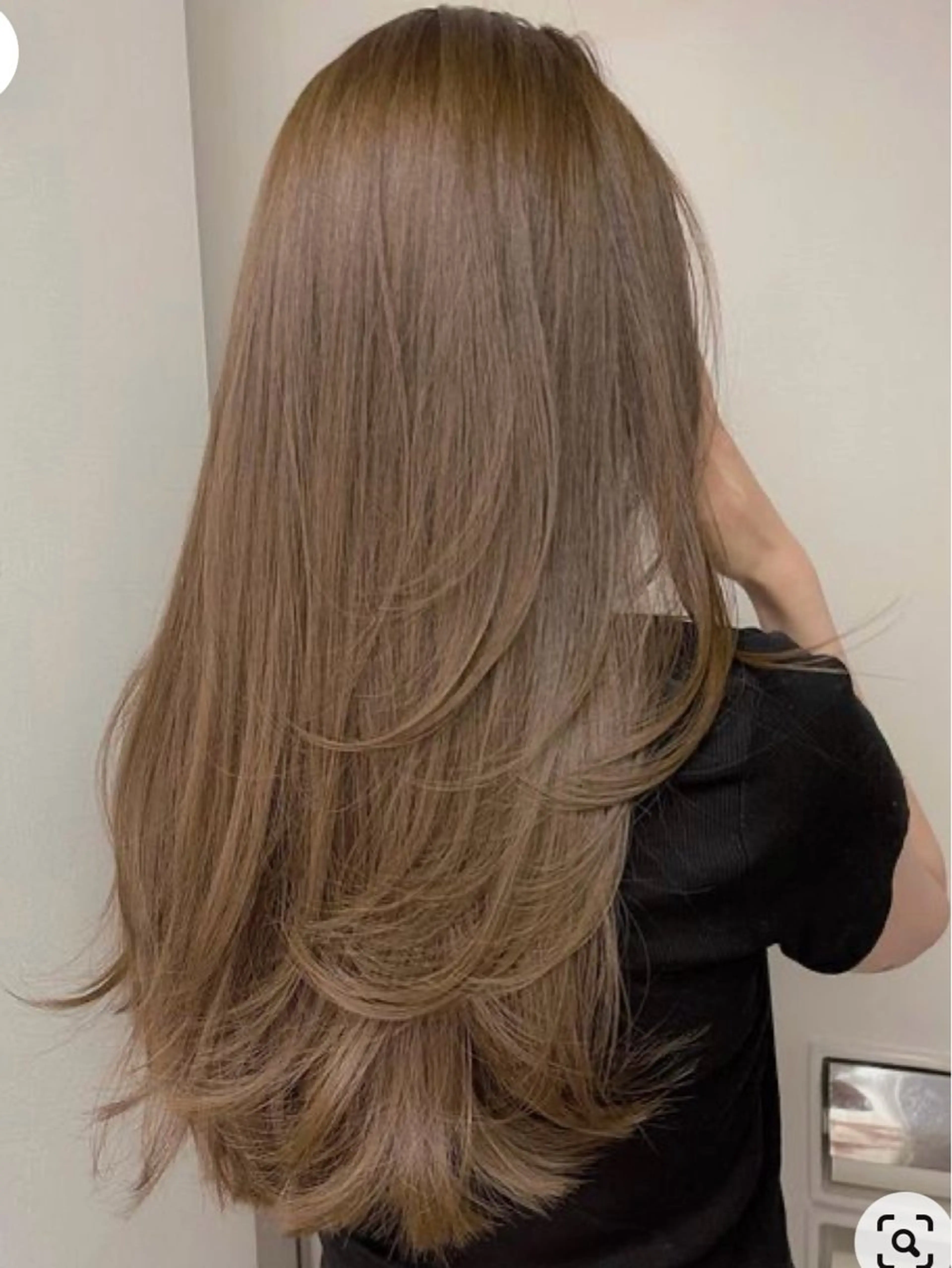 ロング 古沢 新のヘアスタイル