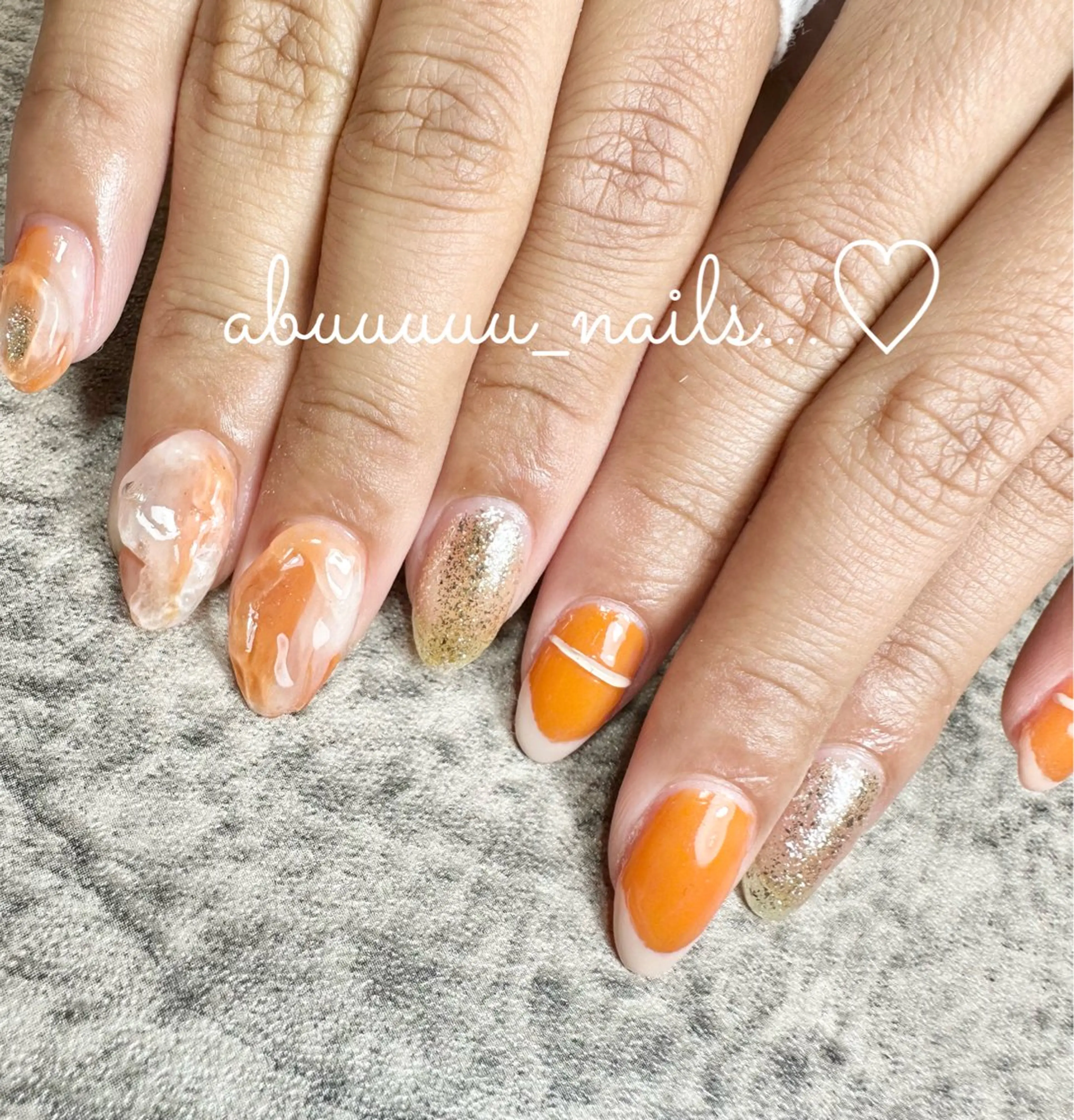 ネイル フレンチネイル ニュアンスネイル ハンドネイル abuuuuu nailsのネイルデザイン