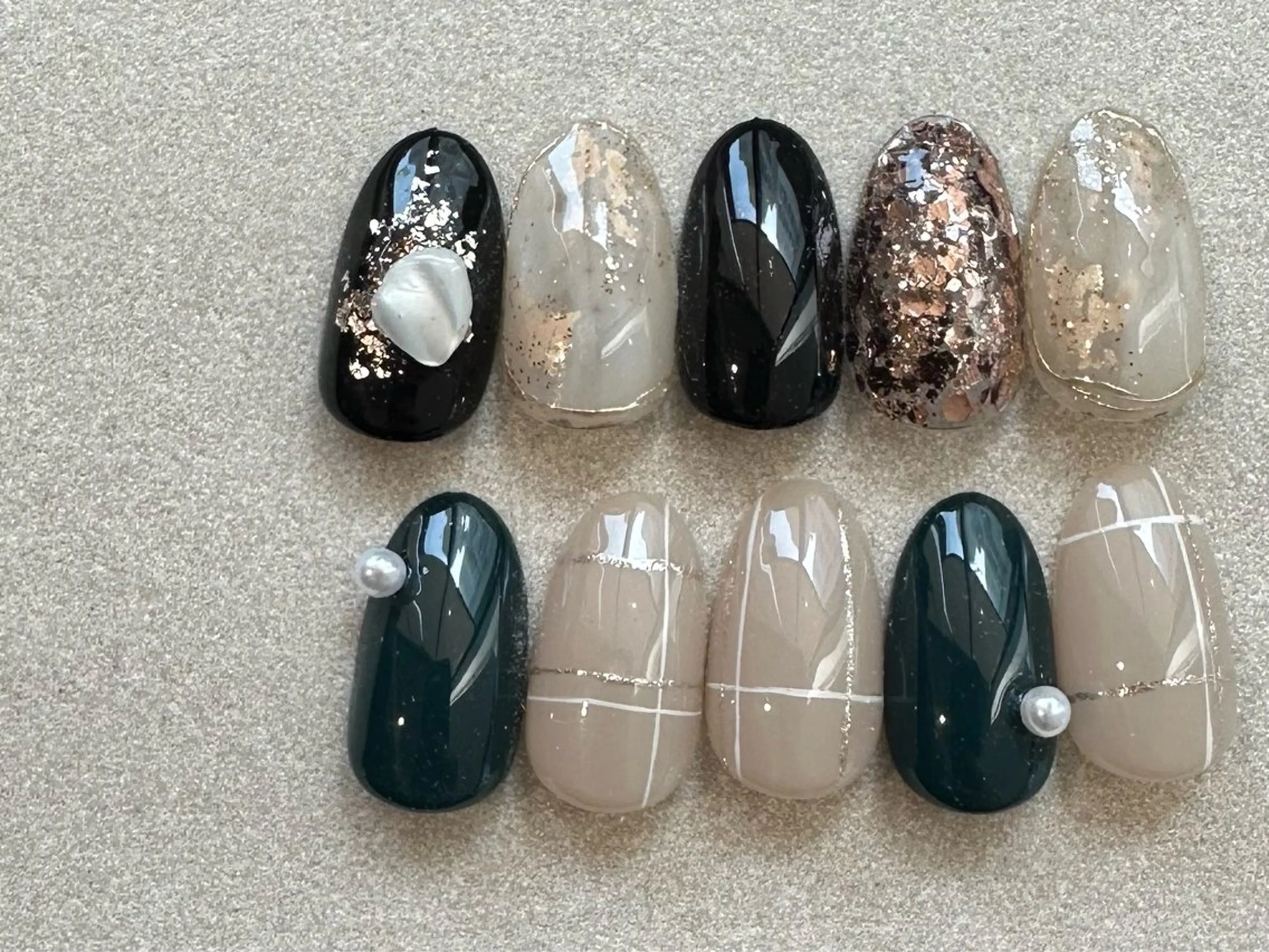 ネイル アートネイル 持ち込み ハンドネイル etorca nailのネイルデザイン