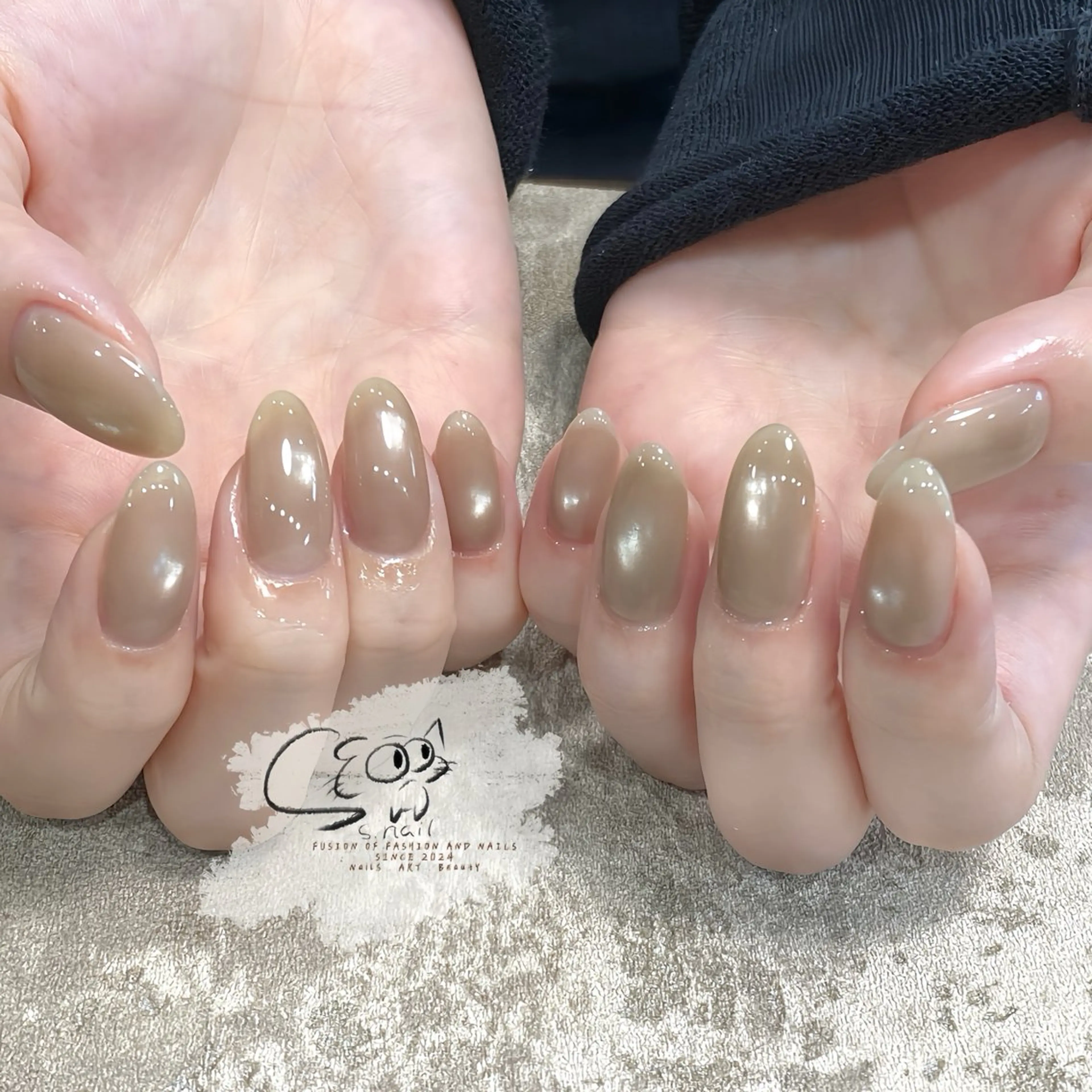 ネイル チークネイル フレンチネイル グラデーション マグネットネイル ワンカラーネイル ハンドネイル S.nail所属・S.nail _のネイルデザイン