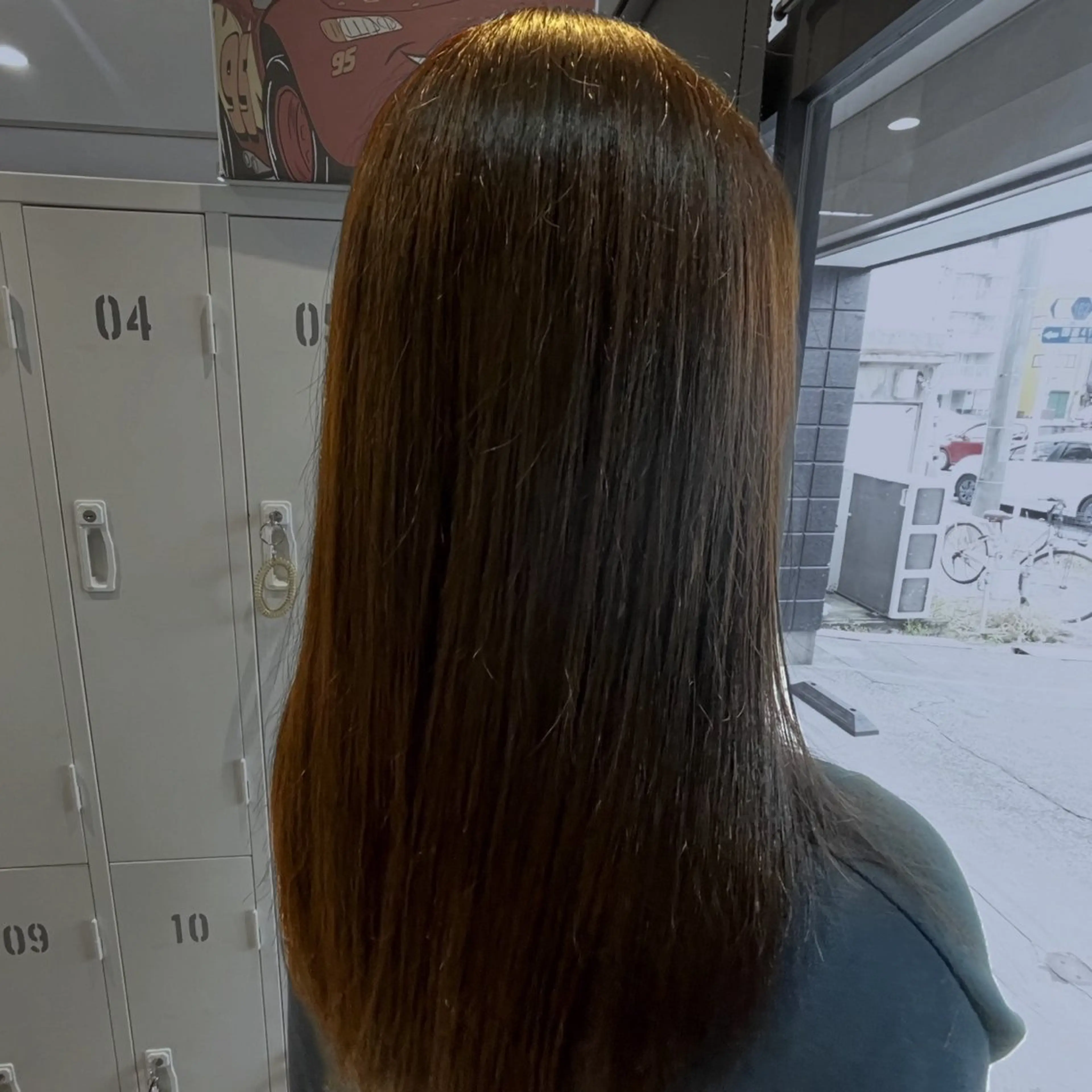 ロング カラー ロング 縮毛矯正 bright🐺渡邉 和弘🐺のヘアスタイル