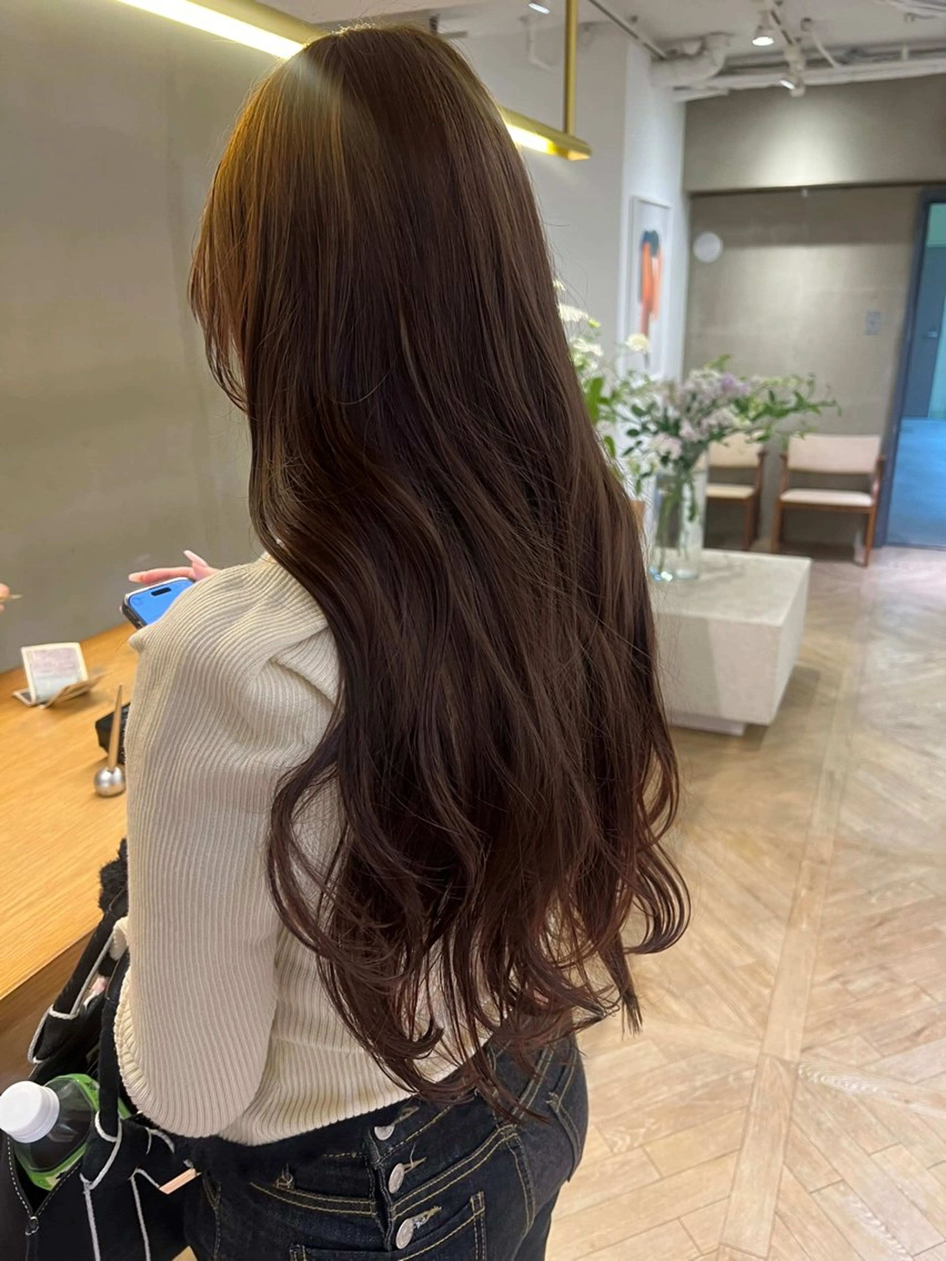 ロング カラー レイヤーカット/暖色 カラー/mao🎀のヘアスタイル