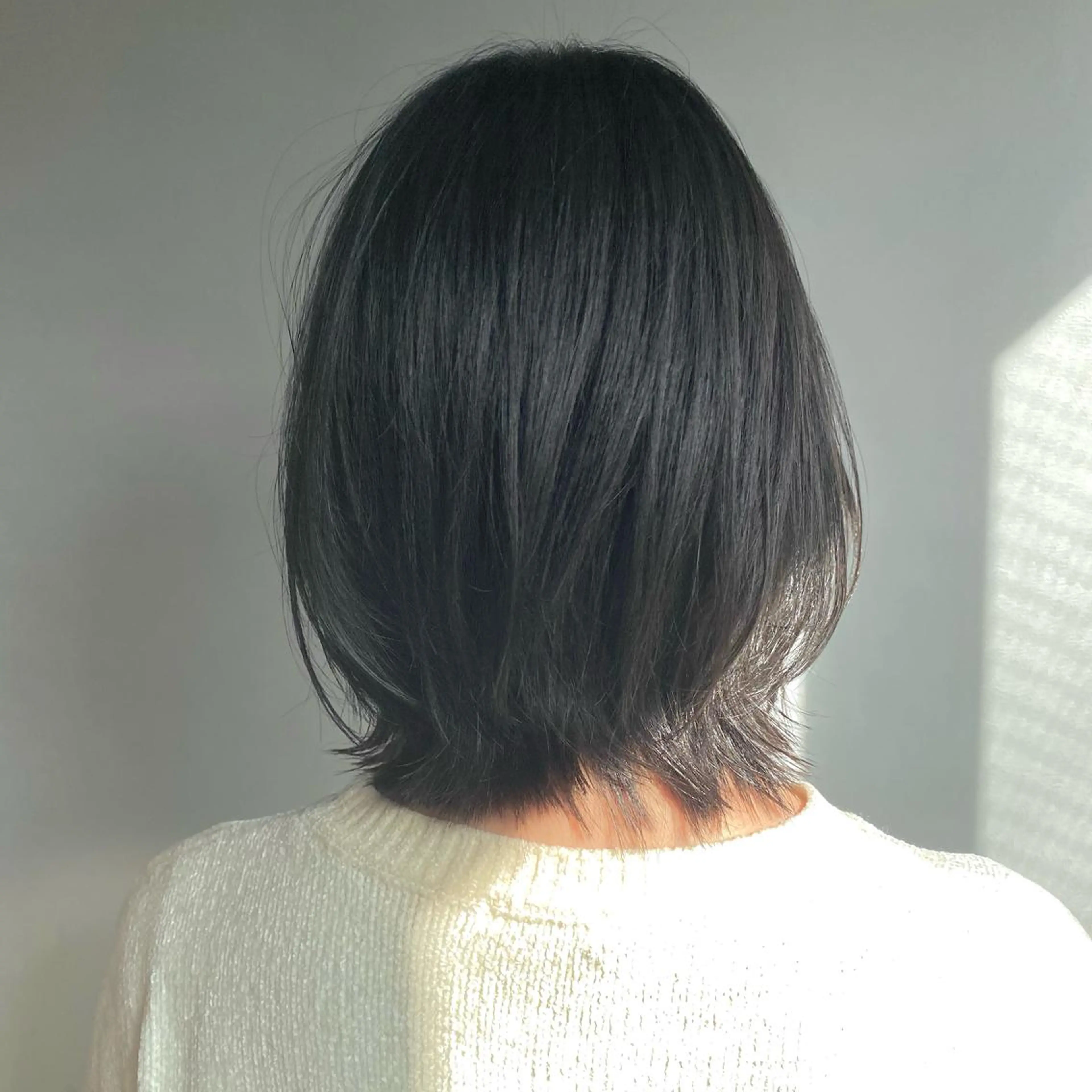 ミディアム ミディアムレイヤー レイヤーカット カット 🪐SOURCE 塚口　シマブクロ🪐のヘアスタイル