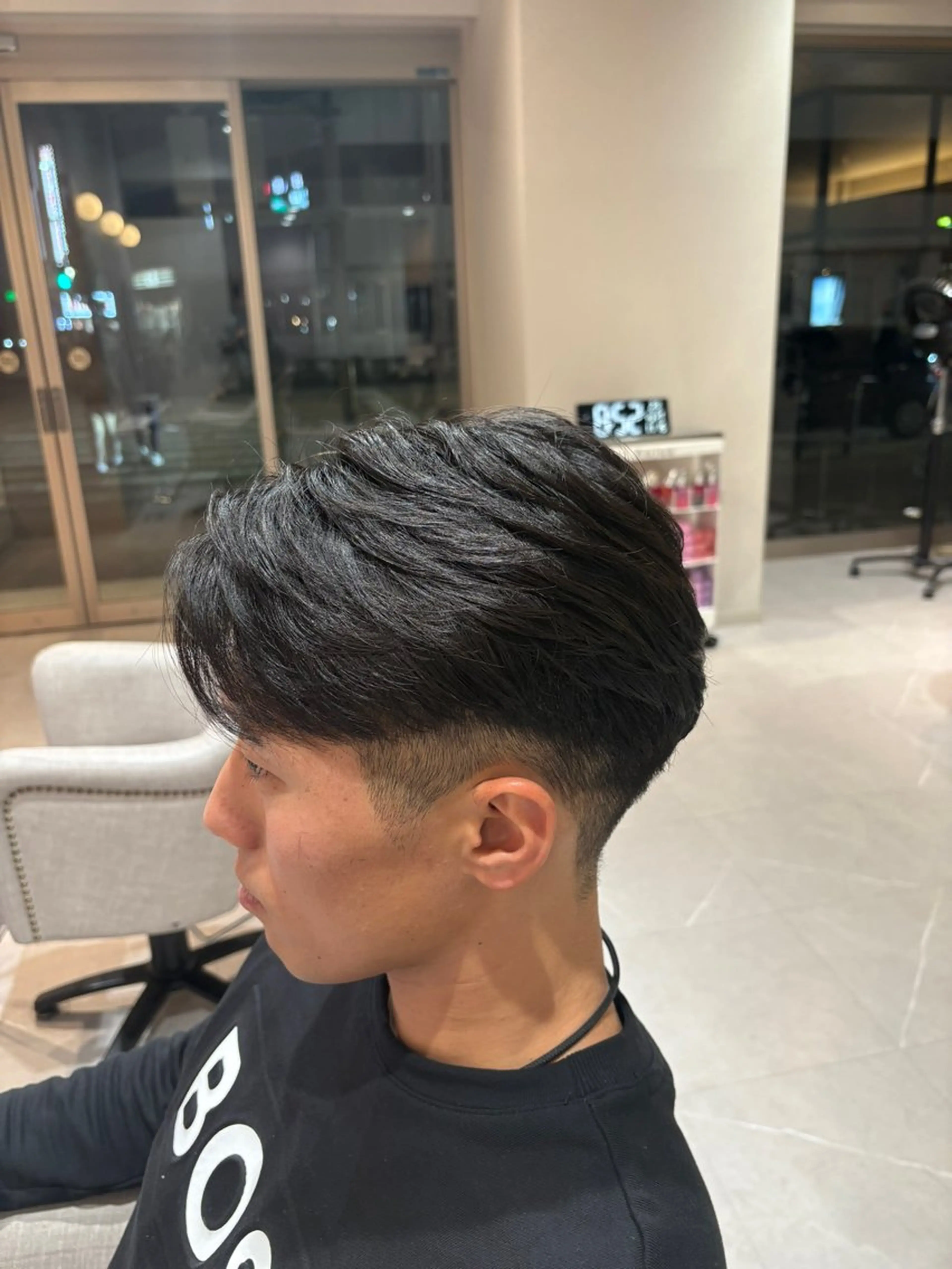 メンズ カット 縮毛矯正 💎曲がる縮毛矯正 💎透明感カラーのヘアスタイル