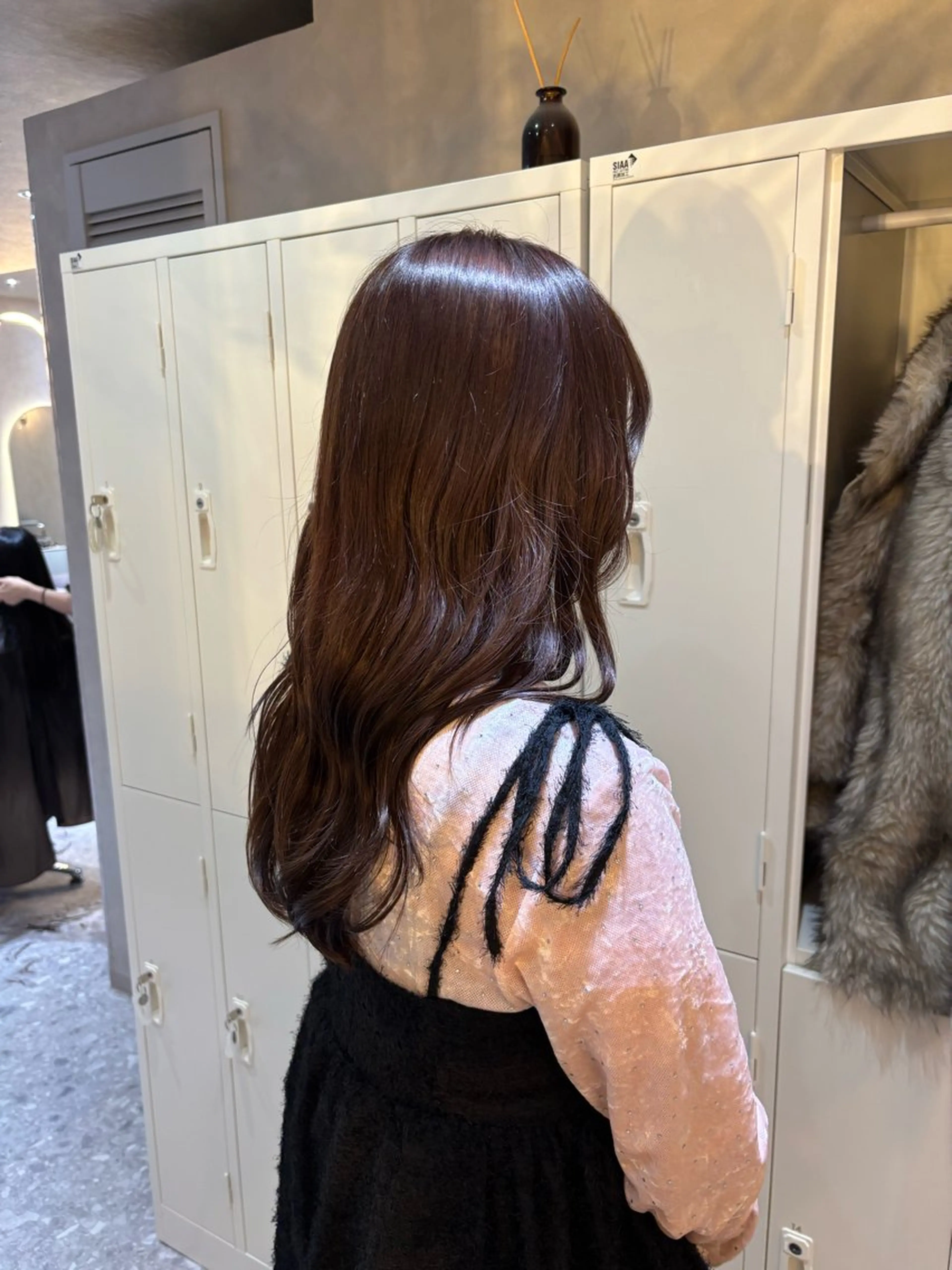 カラー ヘアカラー トリートメント zina karin୨୧˙˳⋆のヘアスタイル