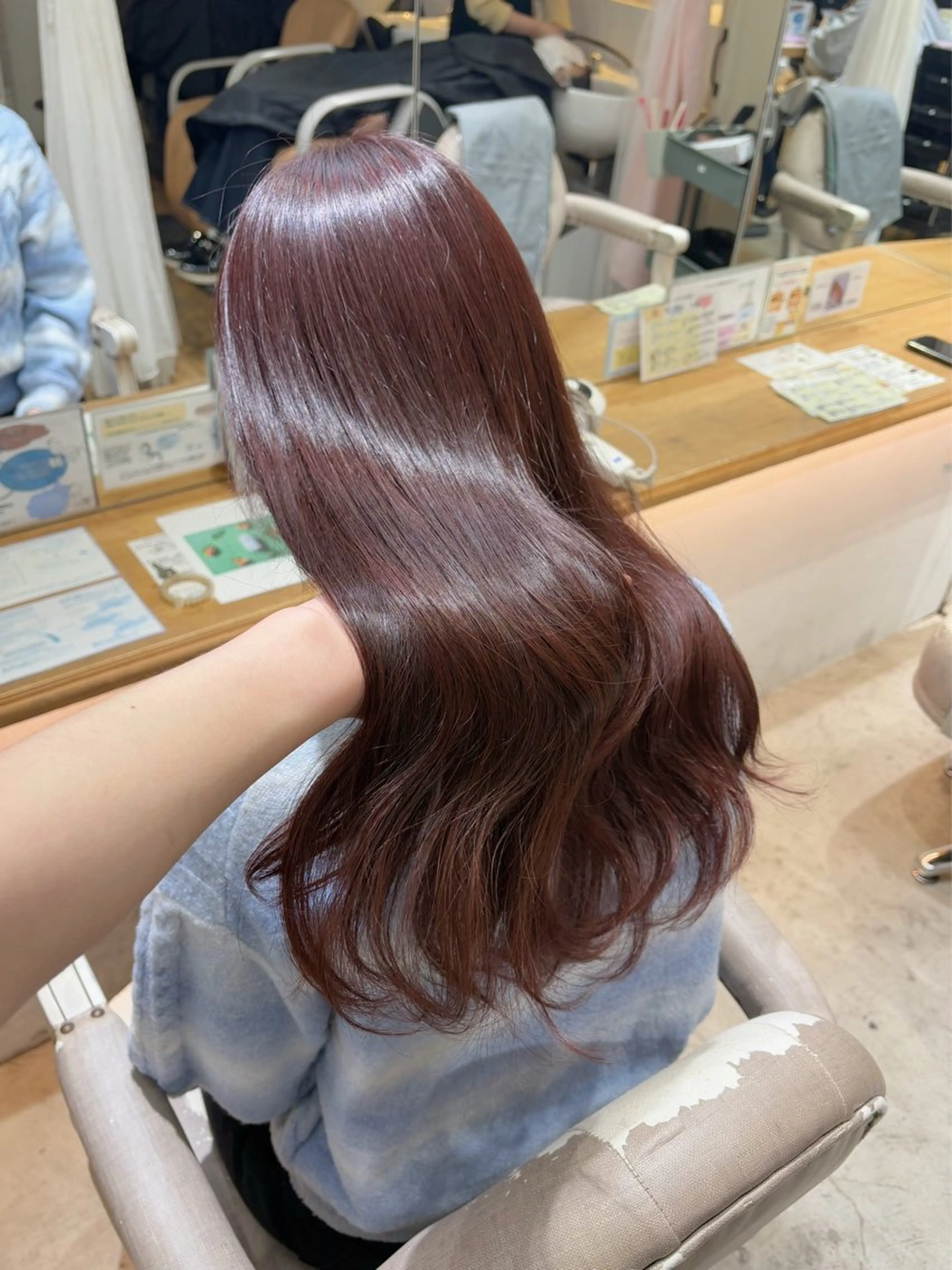 ロング カラー カット ヘアカラー トリートメント RINO/似合わせ /女性専用🍑のヘアスタイル