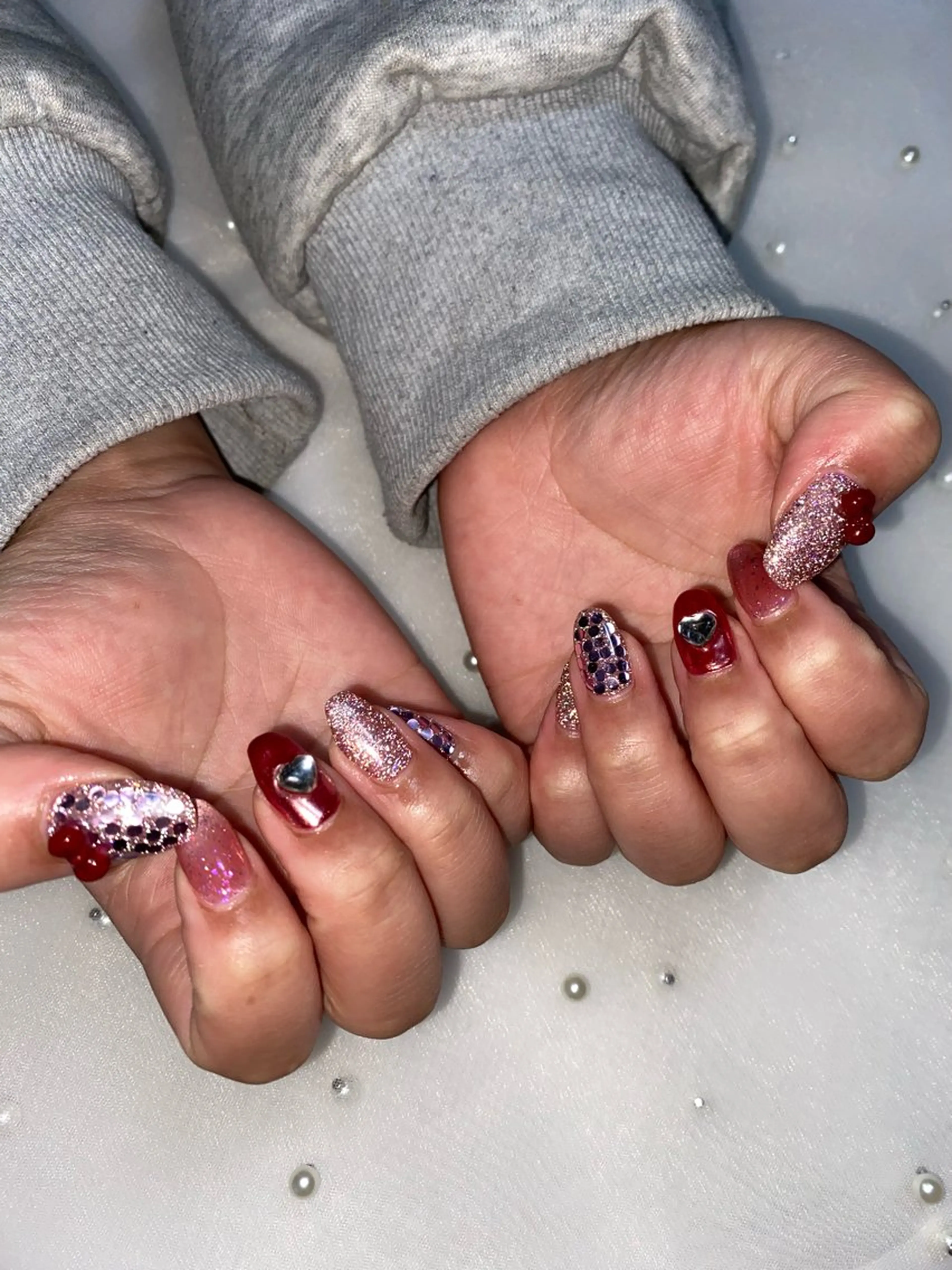 ネイル ピンク Nail mimi．のネイルデザイン