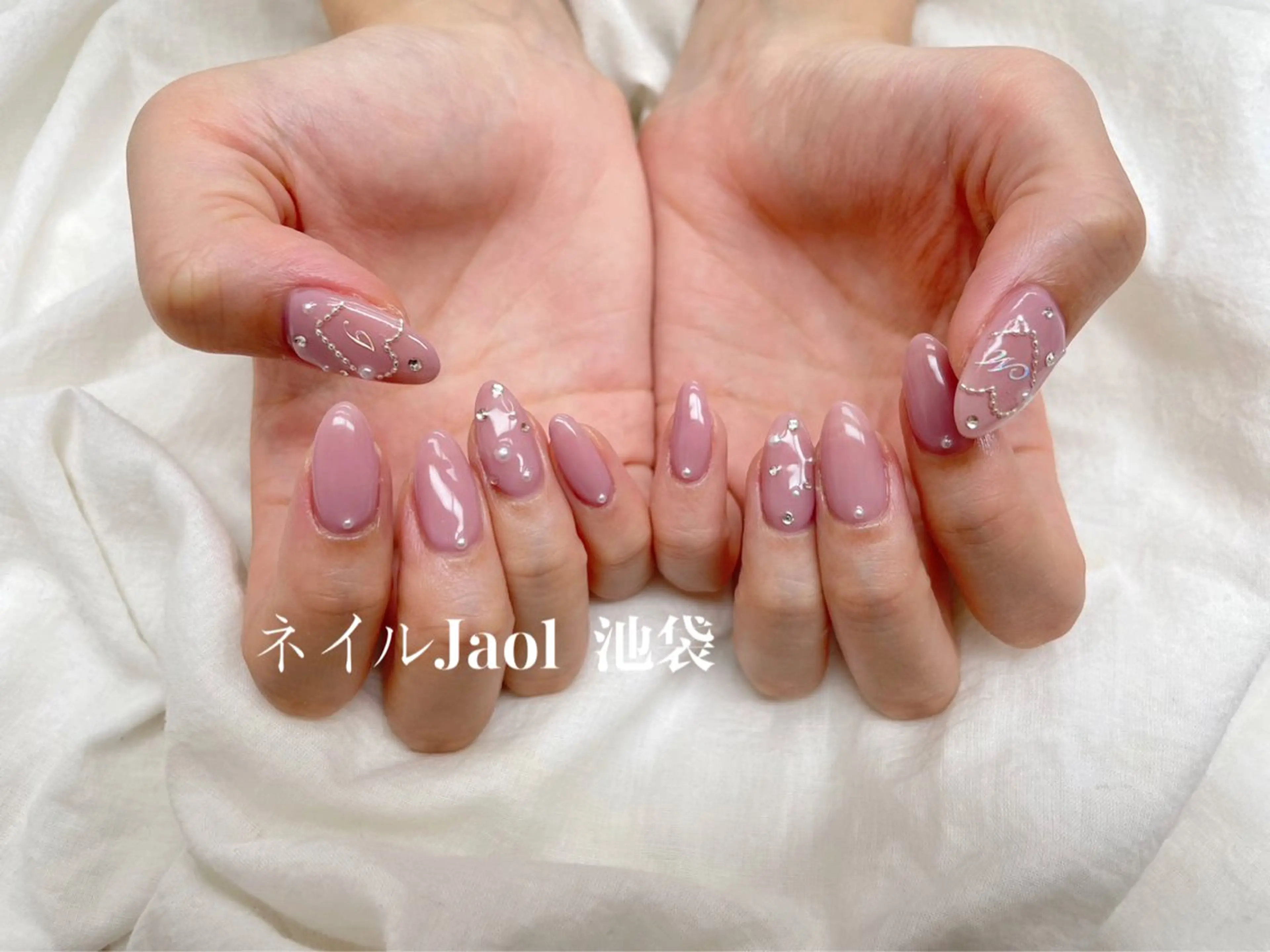 ミディアム nail jaol池袋店所属・ネイルJaol 池袋のネイルデザイン