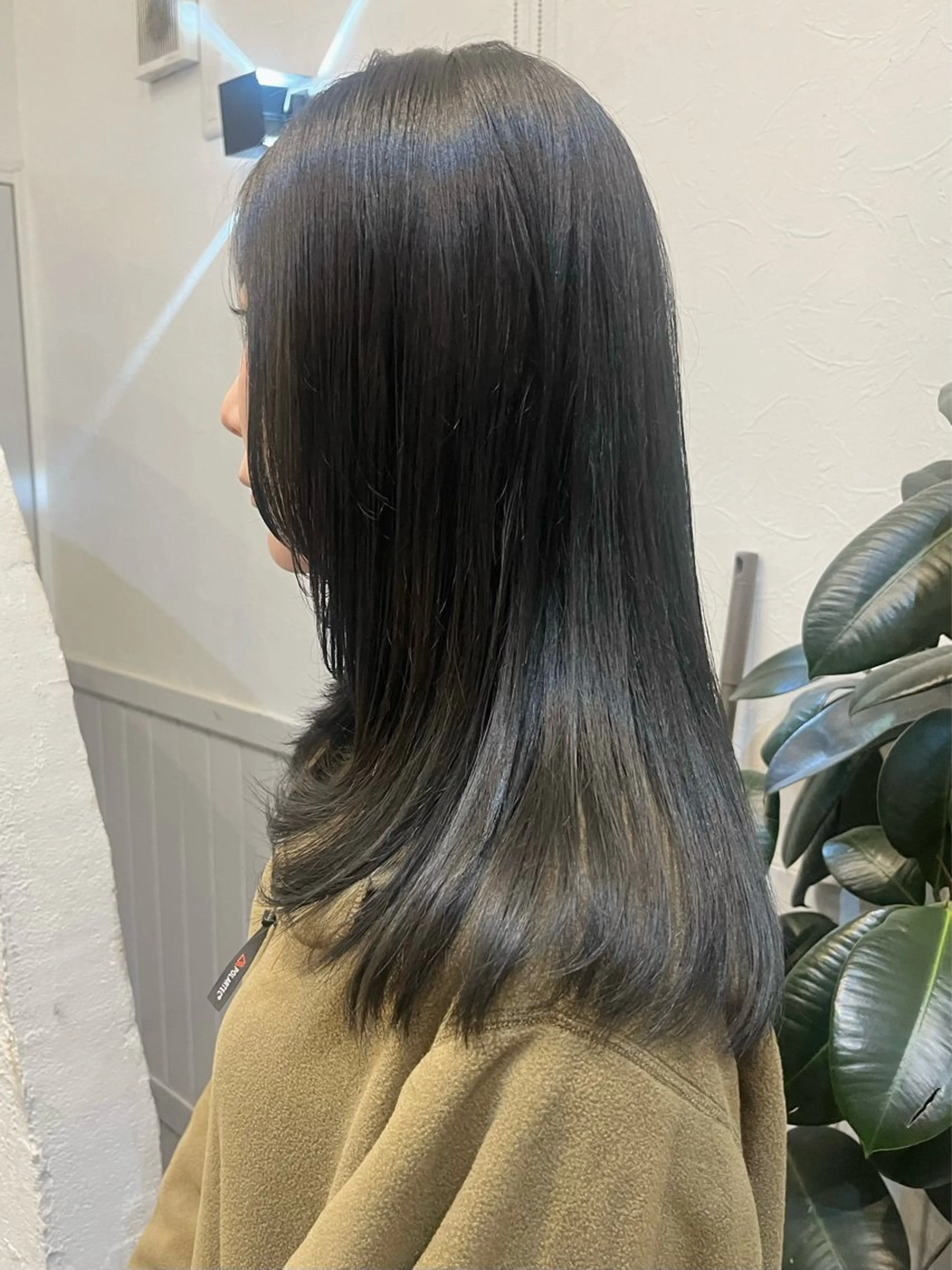 セミロング カット ヘアカラー トリートメント 金沢市/美容師/ 岡島由希美のマツエク・マツパデザイン