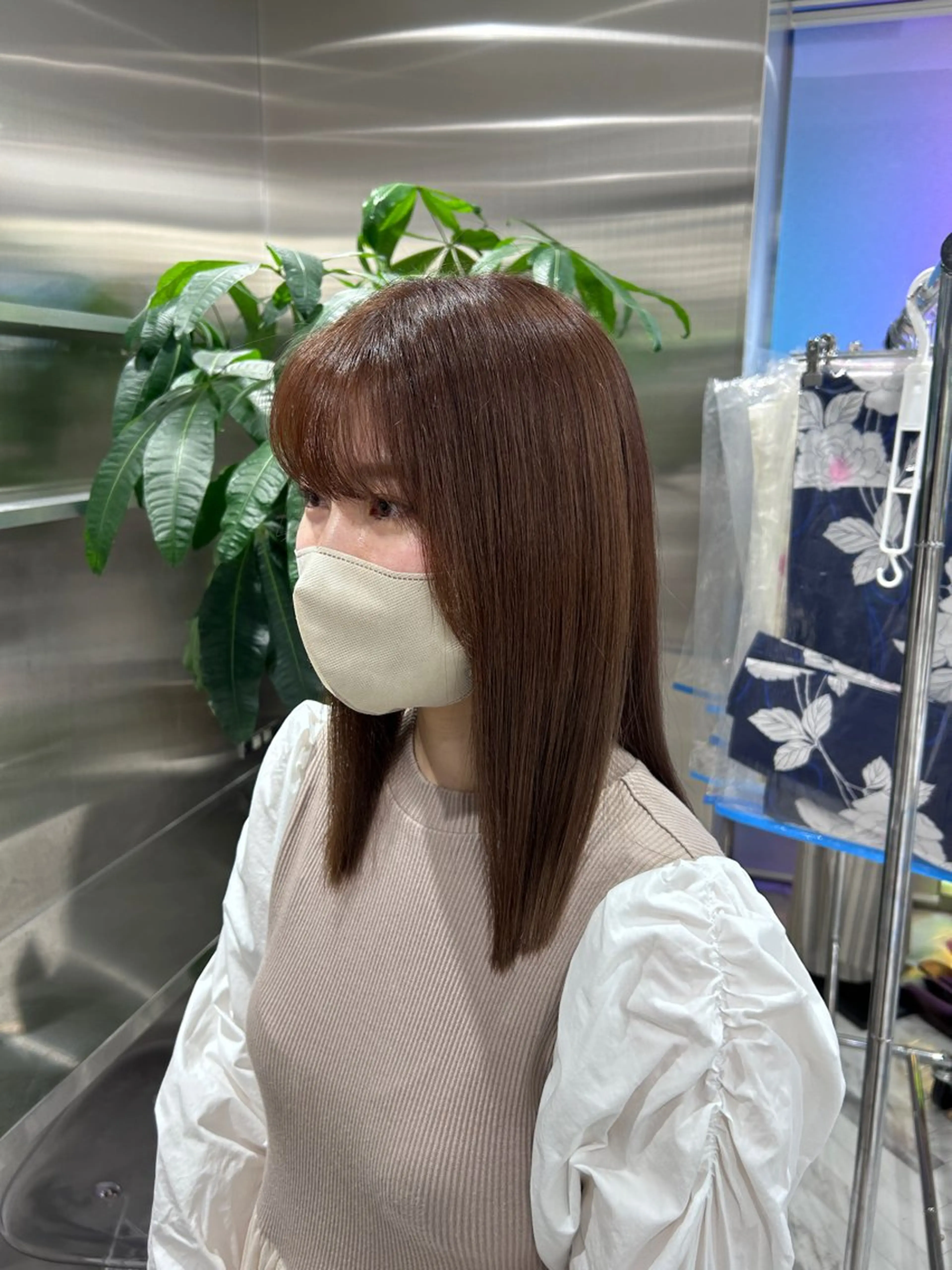 カラー ヘアカラー 冬っぽカラー/ マツエク/ゆきなのマツエク・マツパデザイン