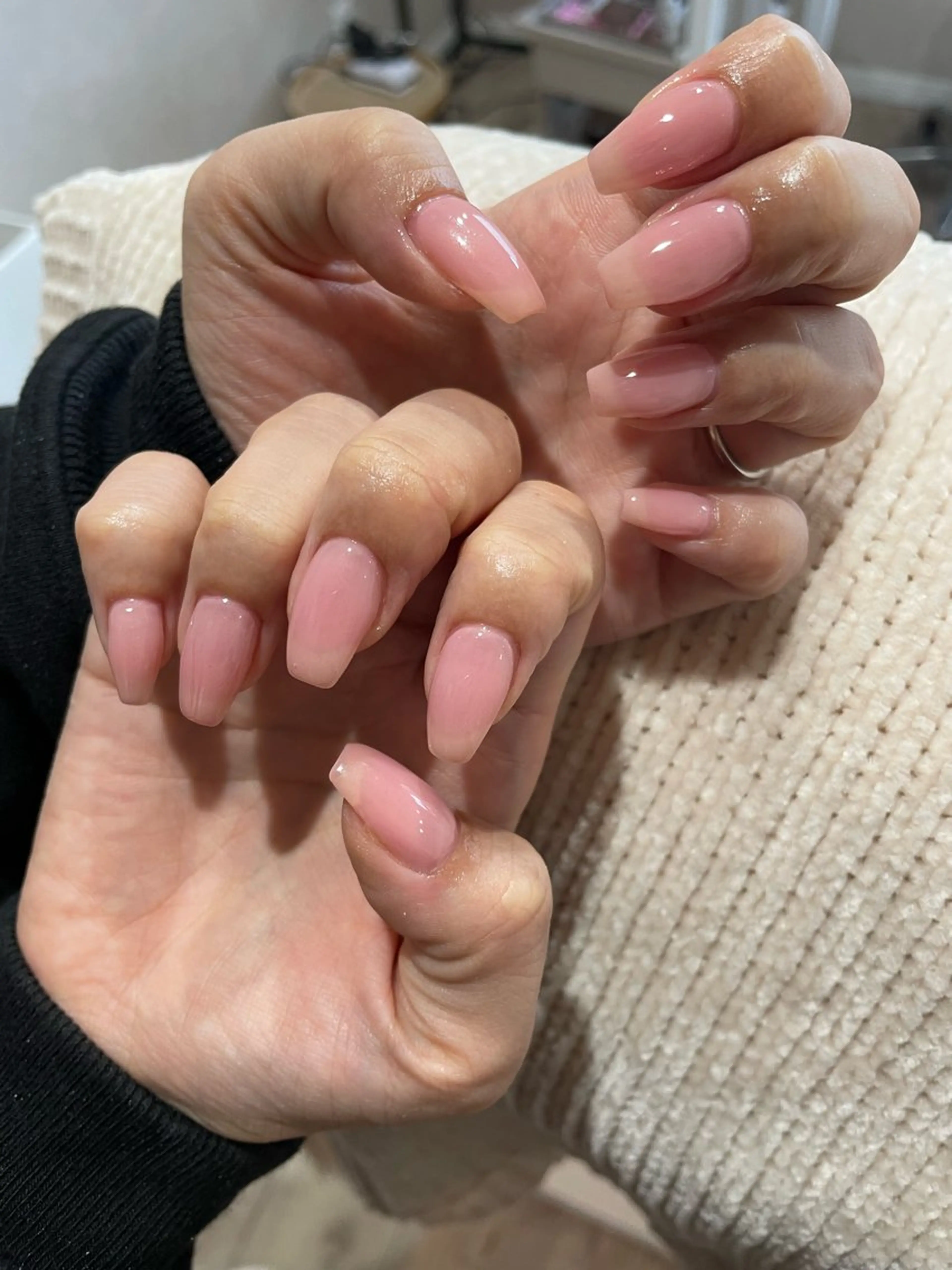 長さ出し10本＋ワンカラーorグラデーション✨（オフ有り）の写真