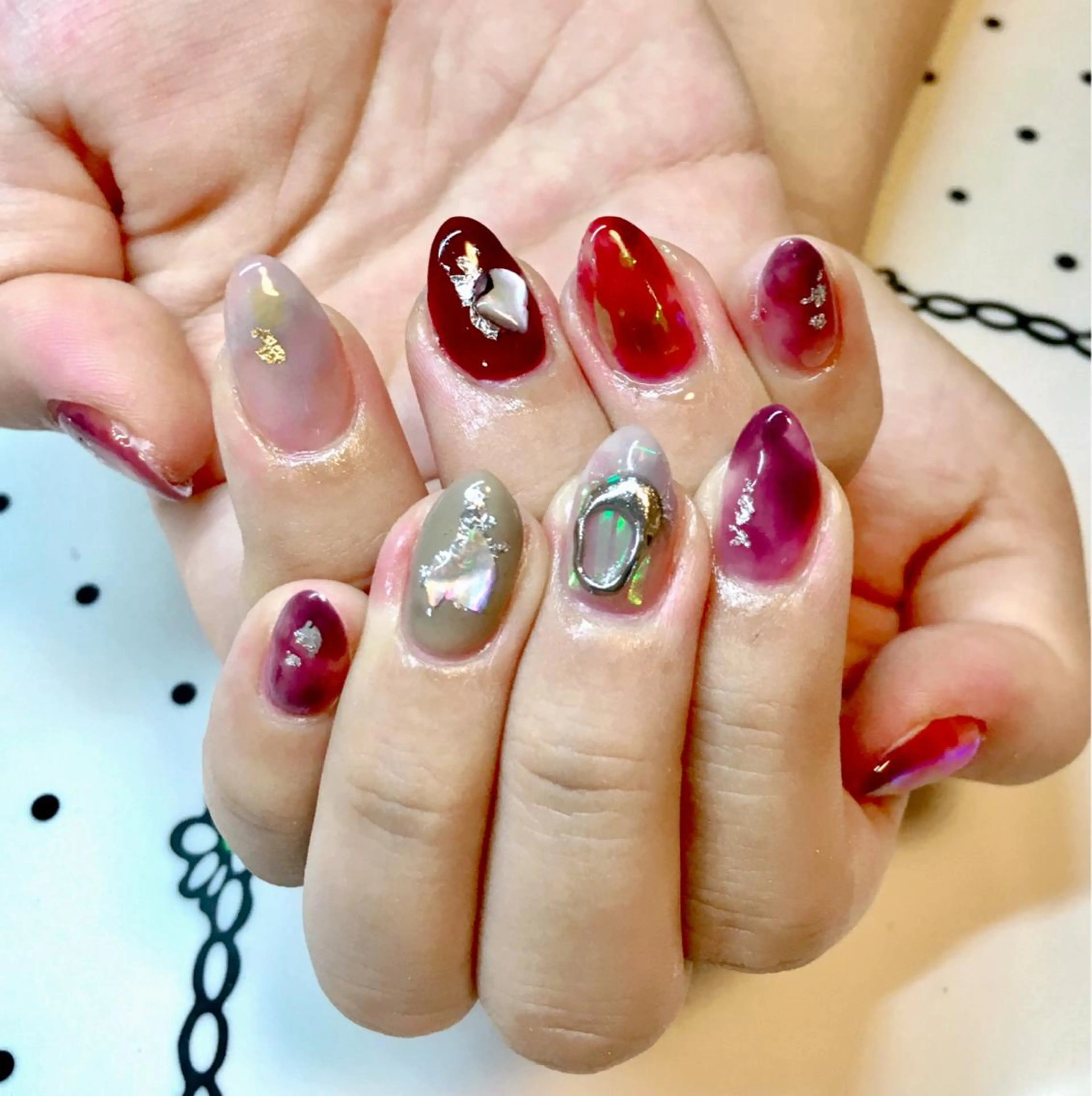 ネイル ハンドネイル nailsalon sugarr所属・nailist cocoのネイルデザイン