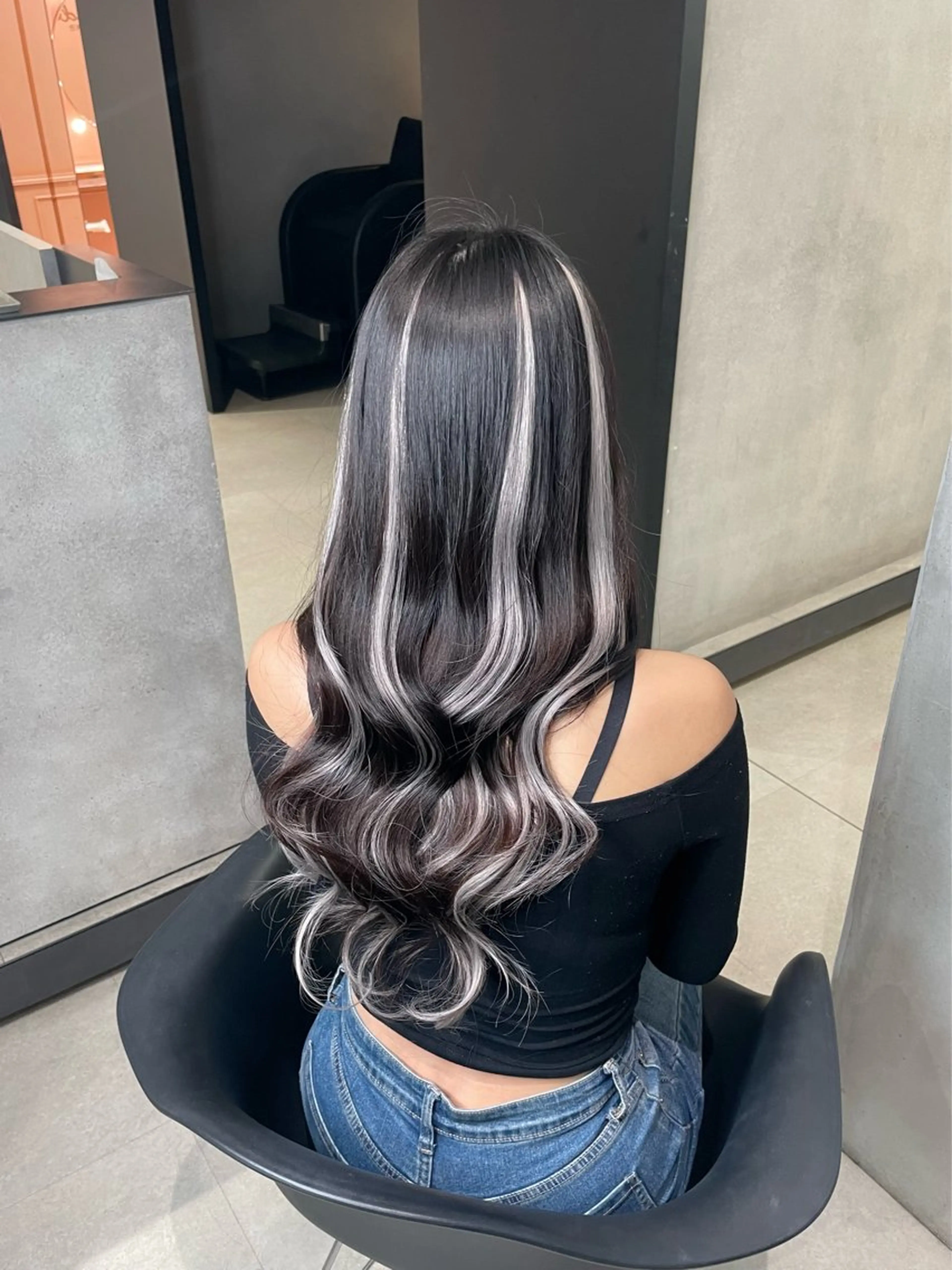 ハイライト･インナーカラーに💞【最高級人毛エクステ20本✨】1本270円​〜​🎀💭の写真