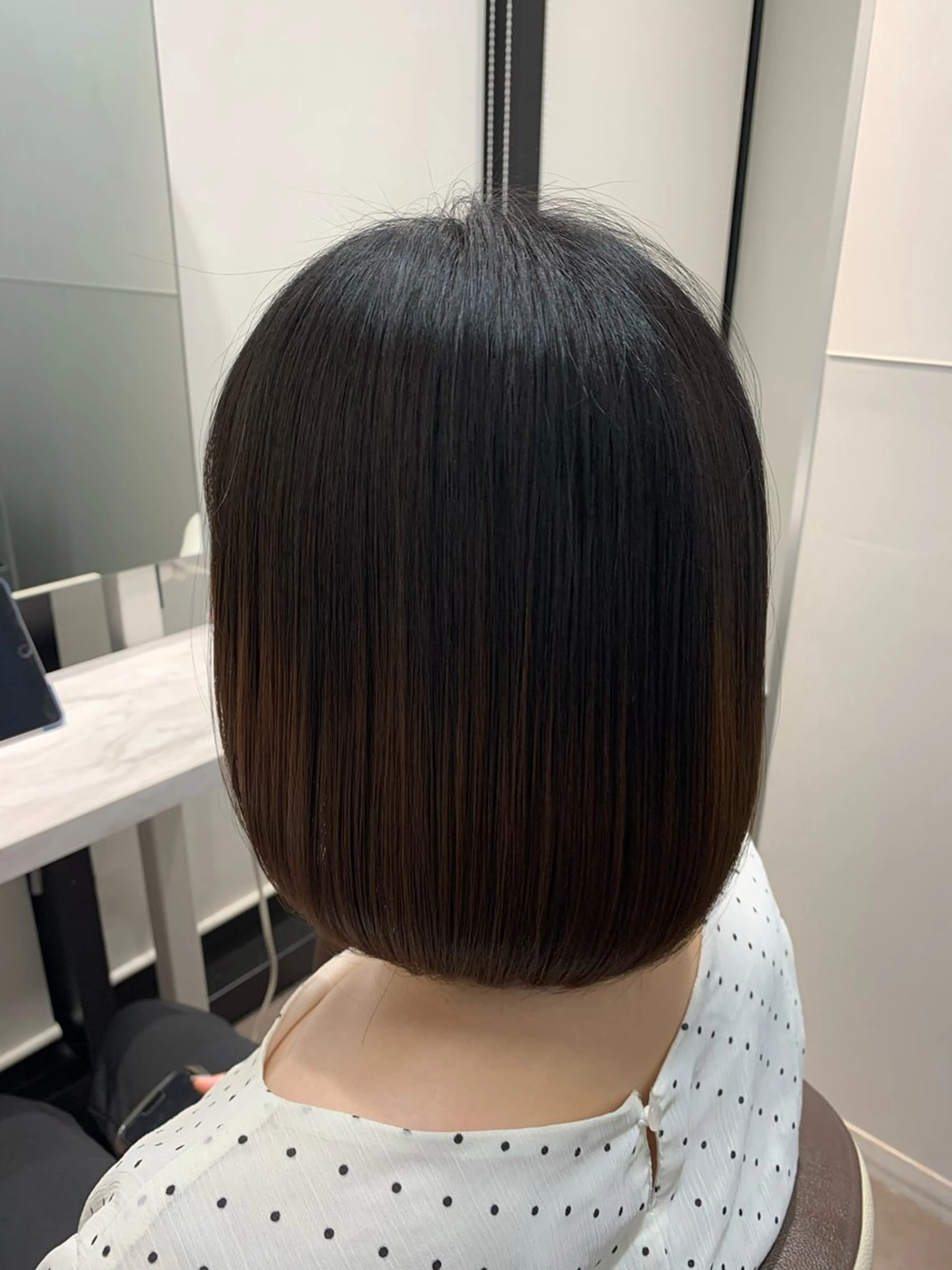 ミディアム トリートメント 松田 啓志のヘアスタイル