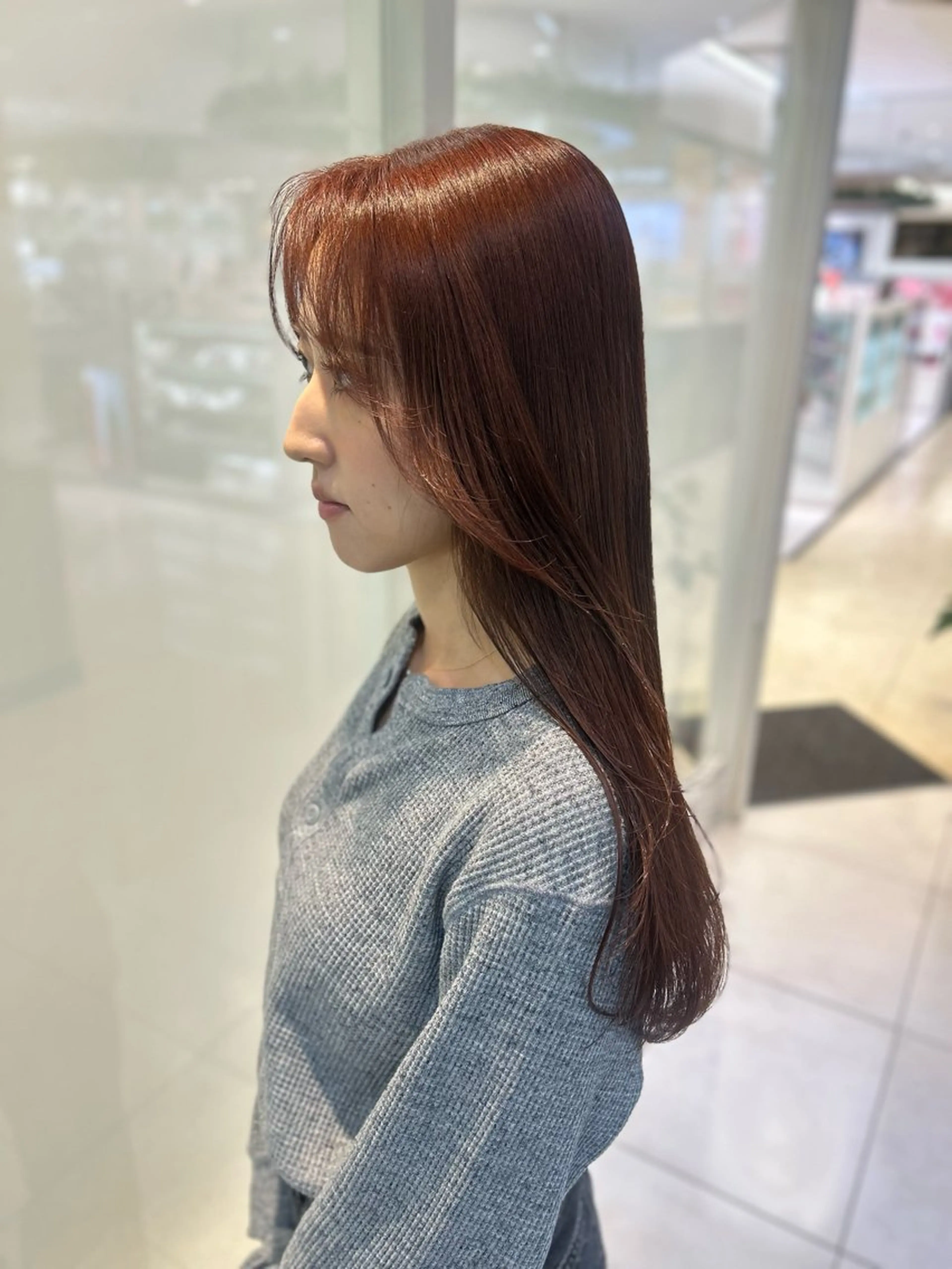 カラー カット ヘアカラー トリートメント 艶質改善/縮毛矯正 ササキナツミのヘアスタイル