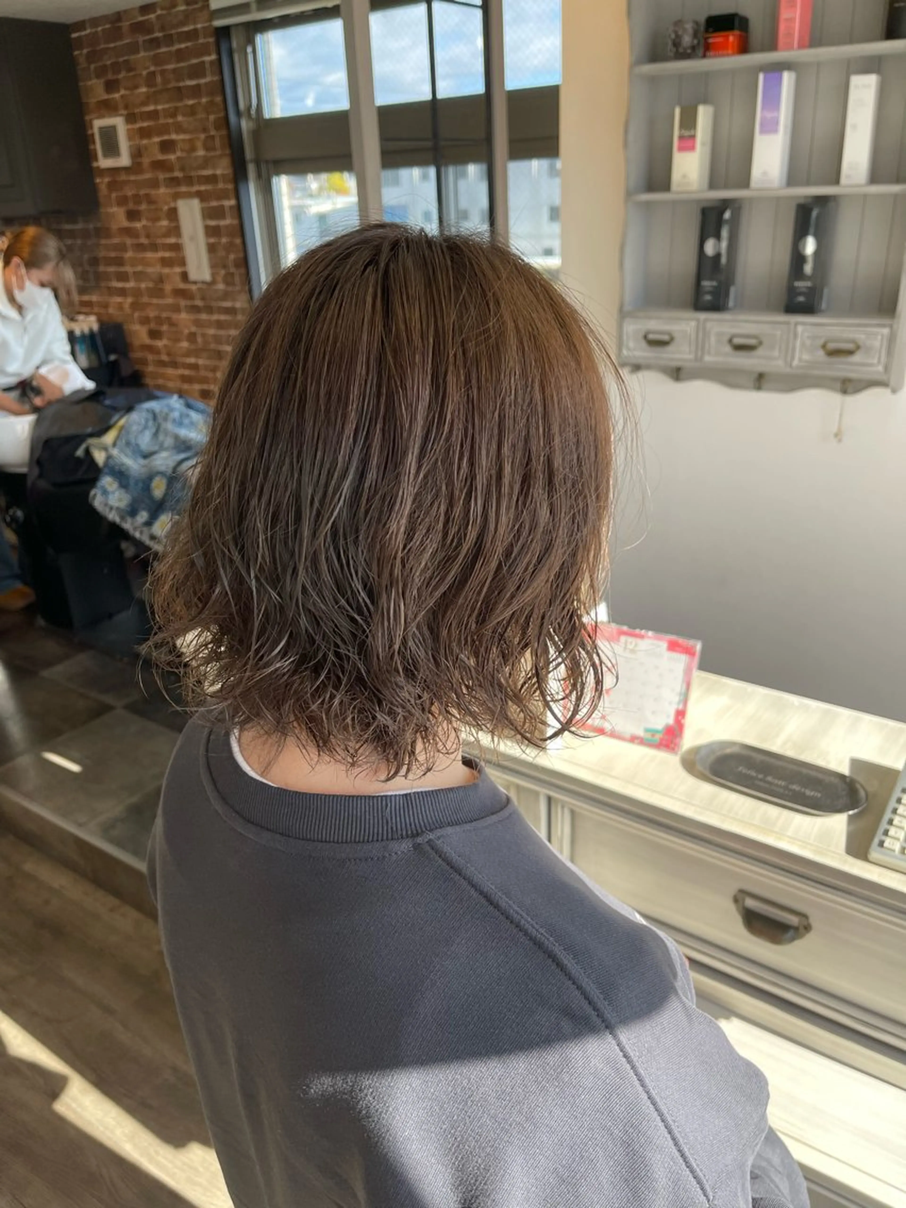 ミディアム カラー ヘアカラー Felice Erikaのヘアスタイル